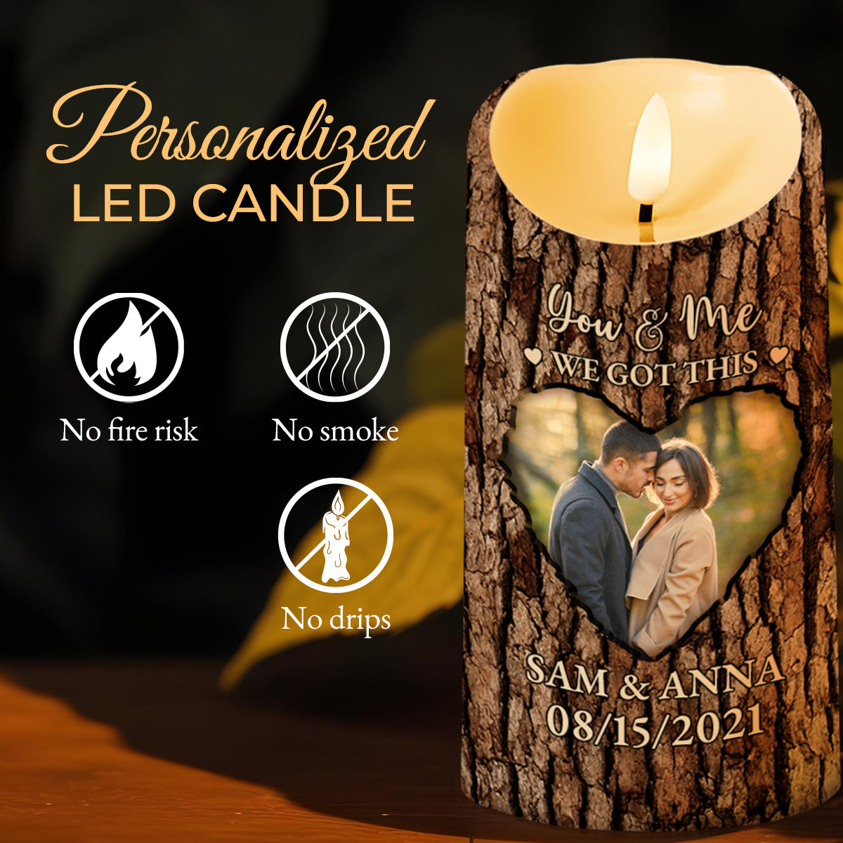 God Blessed The Broken Road That Led Me Straight To You Candle