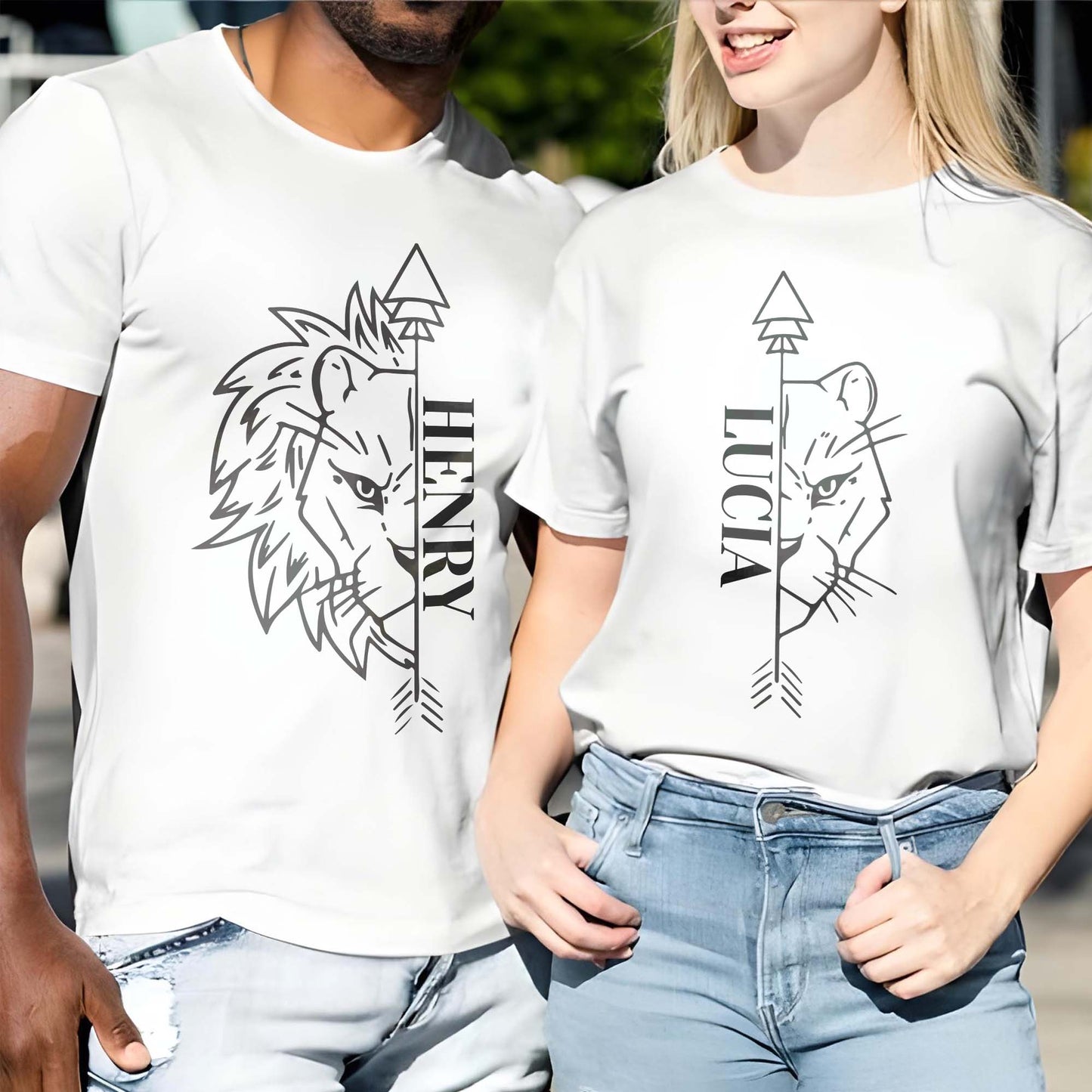 Unleash Your Inner Strength Lion And Arrow Print