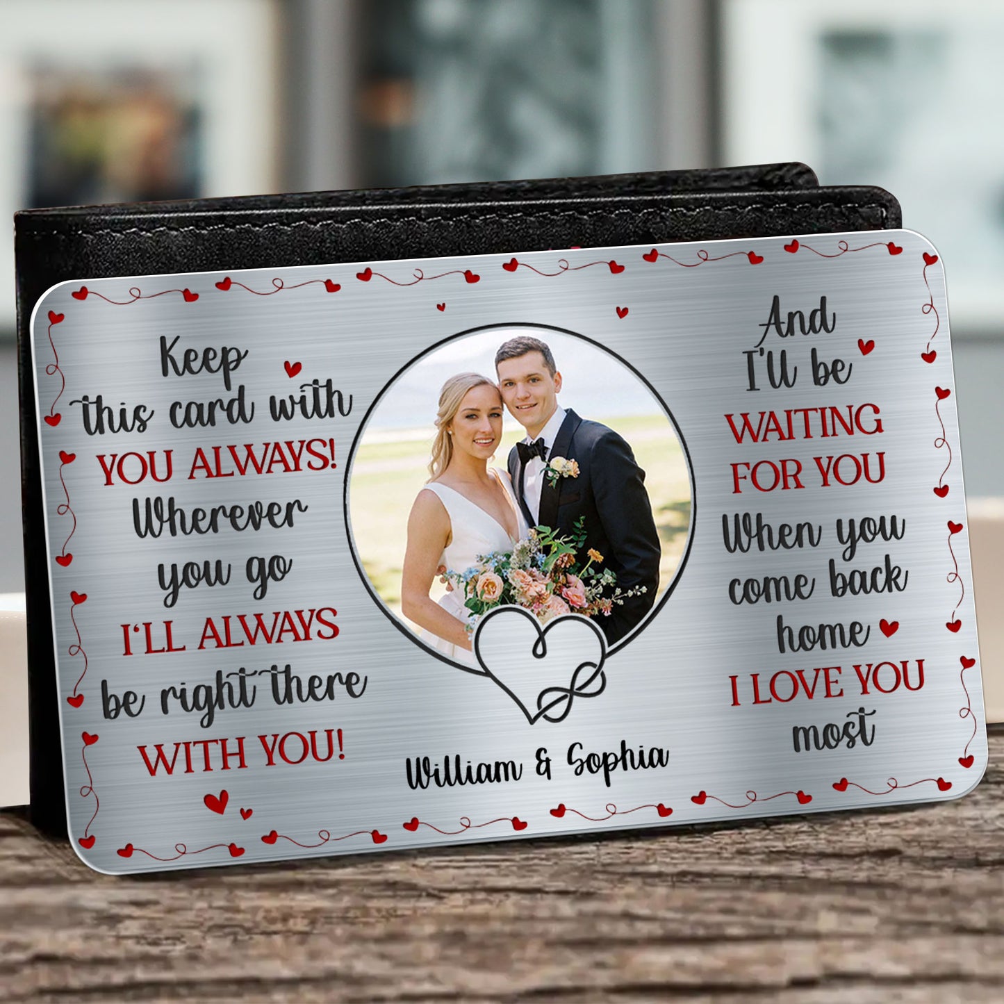 Keep This Card Always, Waiting For You Love Note