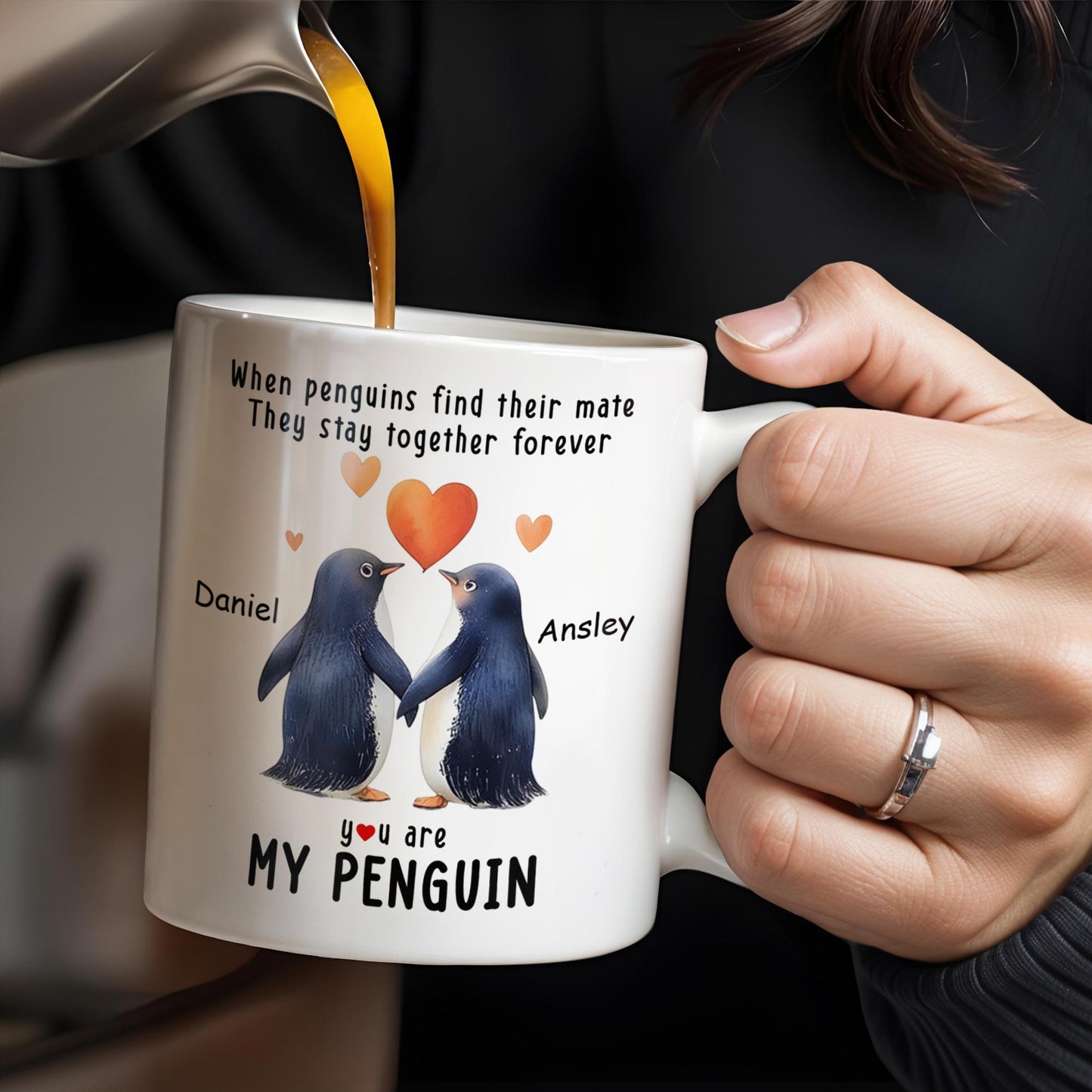 When Penguins Find Their Mate, They Stay Together Forever