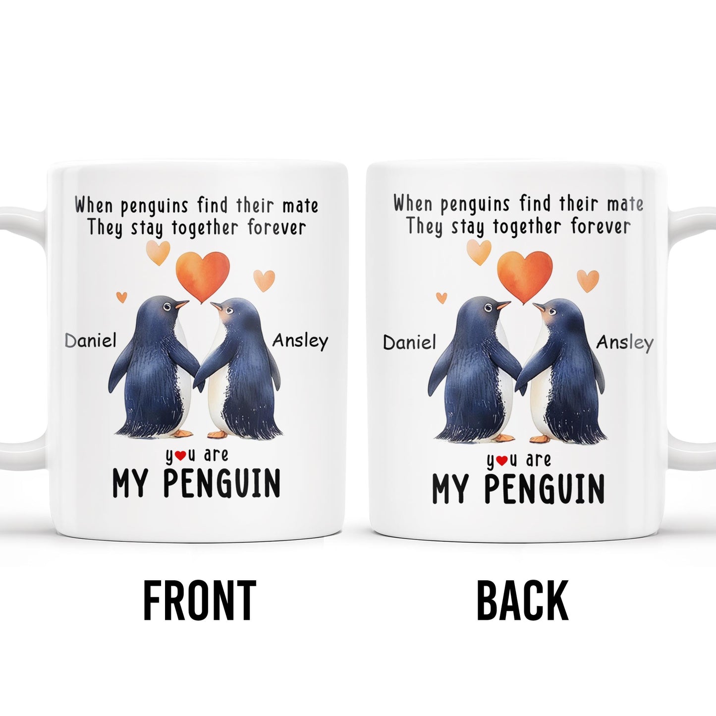When Penguins Find Their Mate, They Stay Together Forever