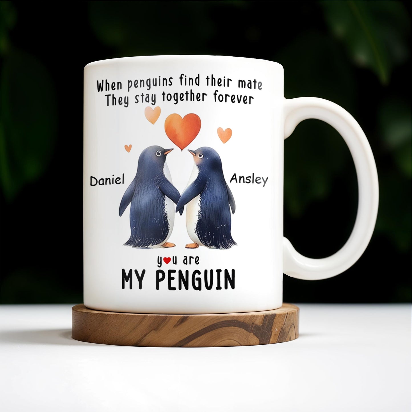 When Penguins Find Their Mate, They Stay Together Forever