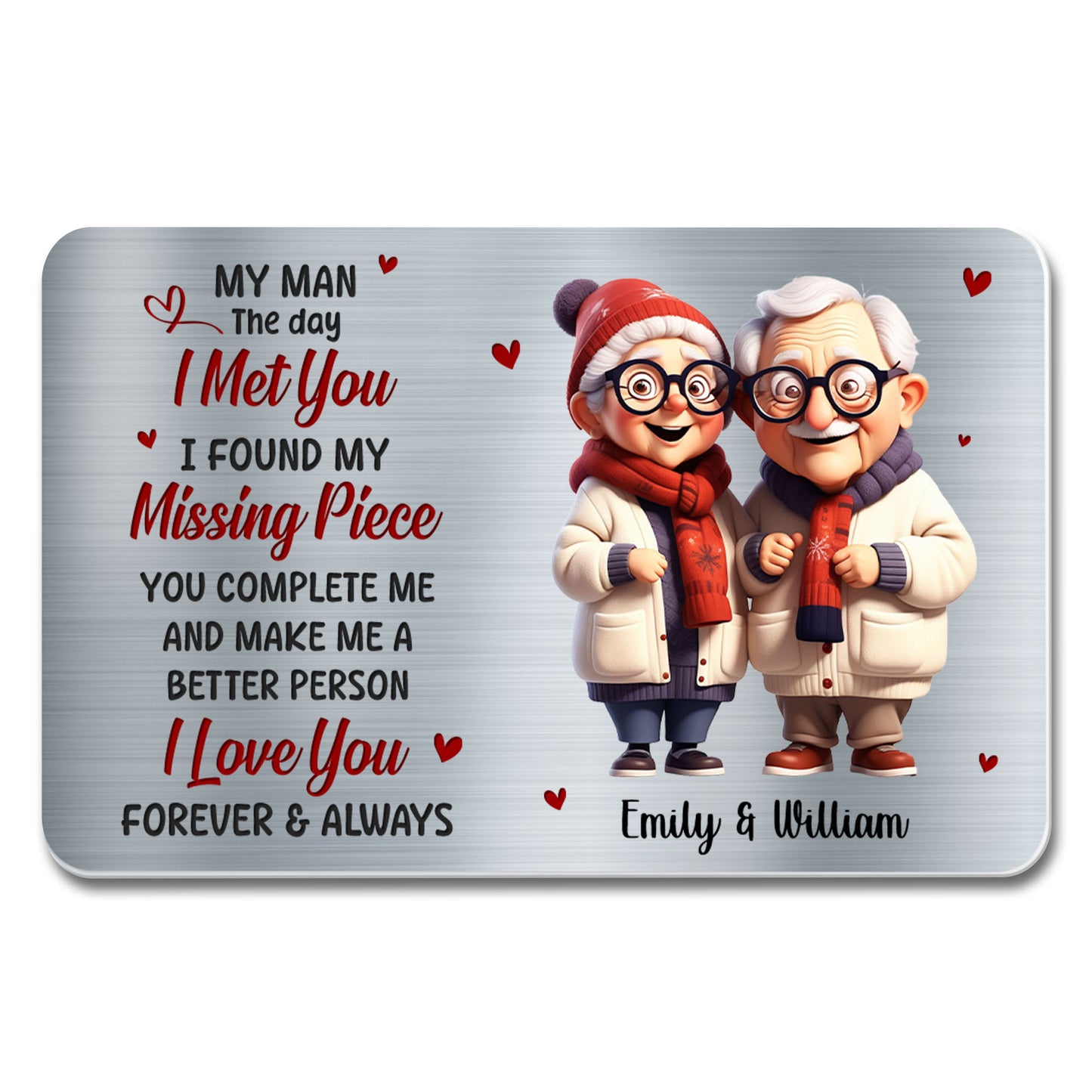 The Day I Met You, I Found My Missing Piece, Forever & Always