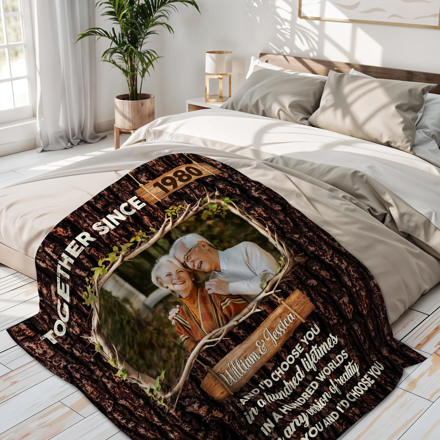 Choose You In a Hundred Lifetimes Anniversary Love Quote