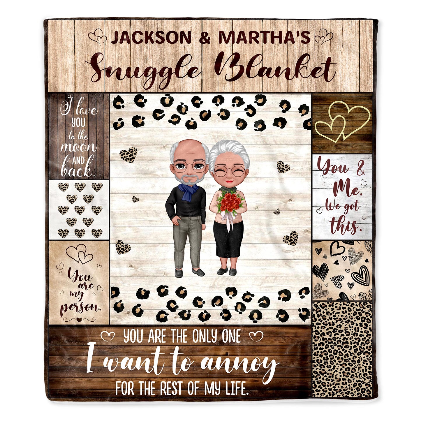 You Are The Only One I Want To Annoy, Couples Love Blanket