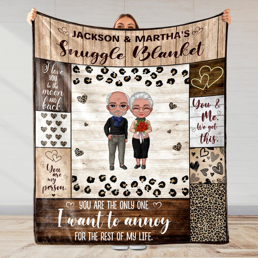You Are The Only One I Want To Annoy, Couples Love Blanket