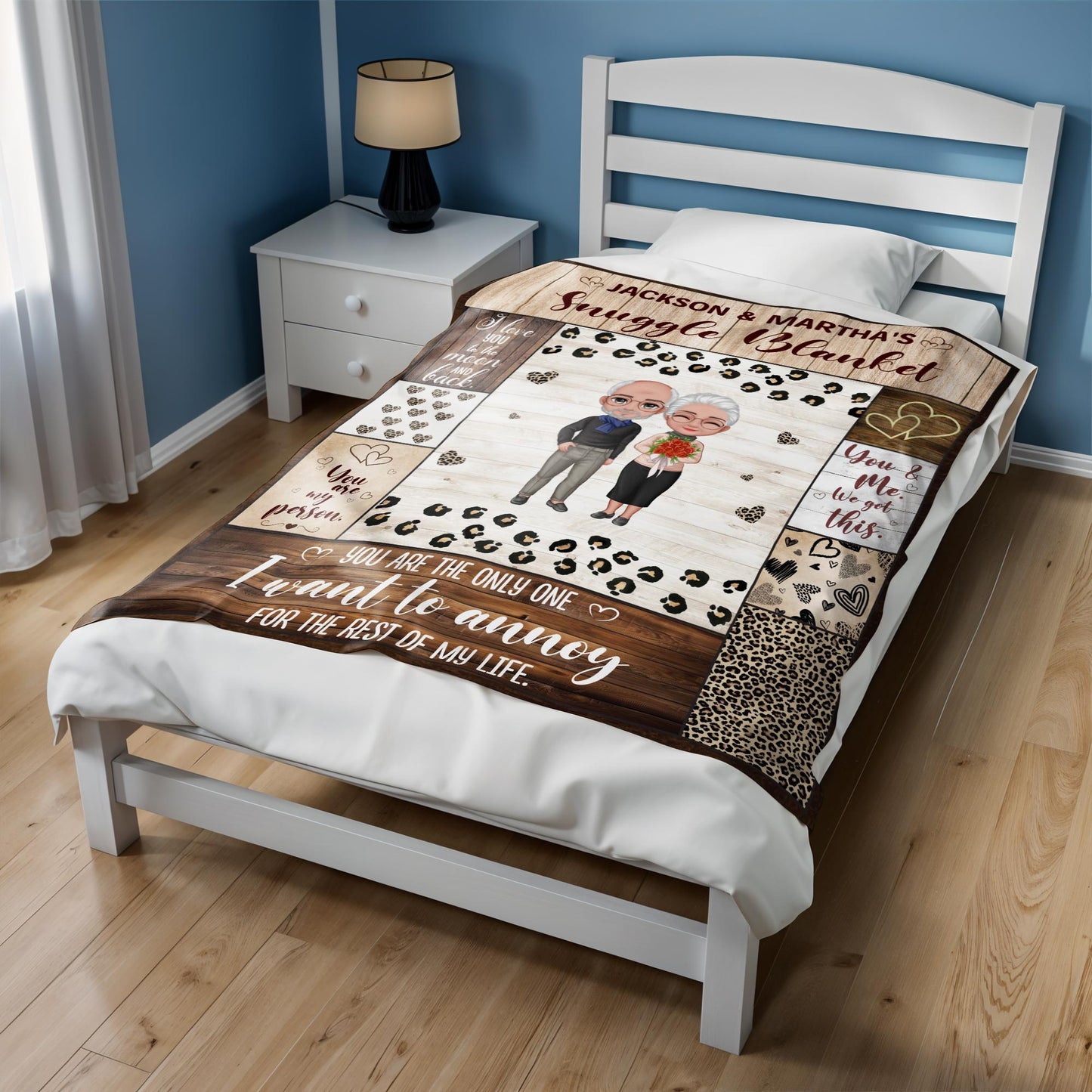 You Are The Only One I Want To Annoy, Couples Love Blanket
