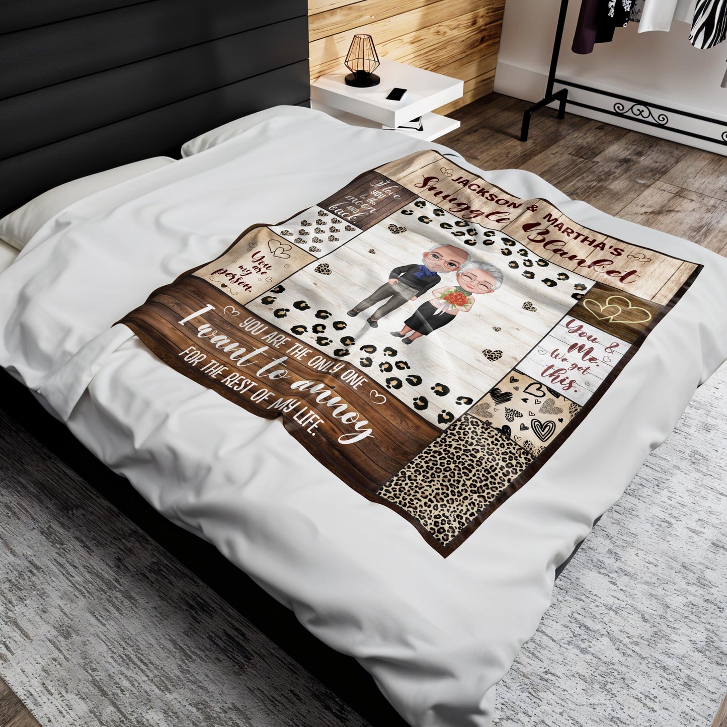 You Are The Only One I Want To Annoy, Couples Love Blanket