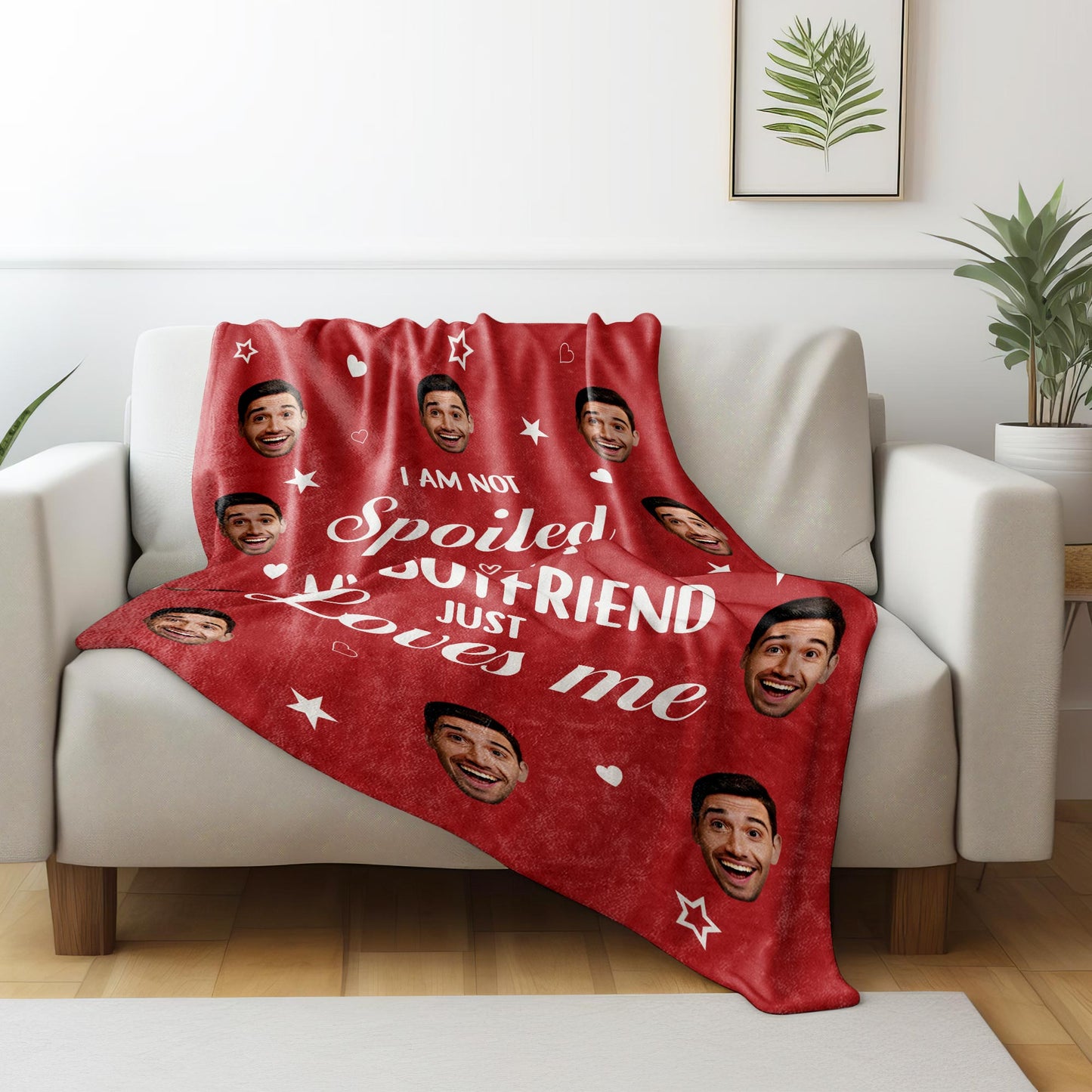 I Am Not Spoiled, My Boyfriend Just Loves Me, Faces With Hearts And Stars