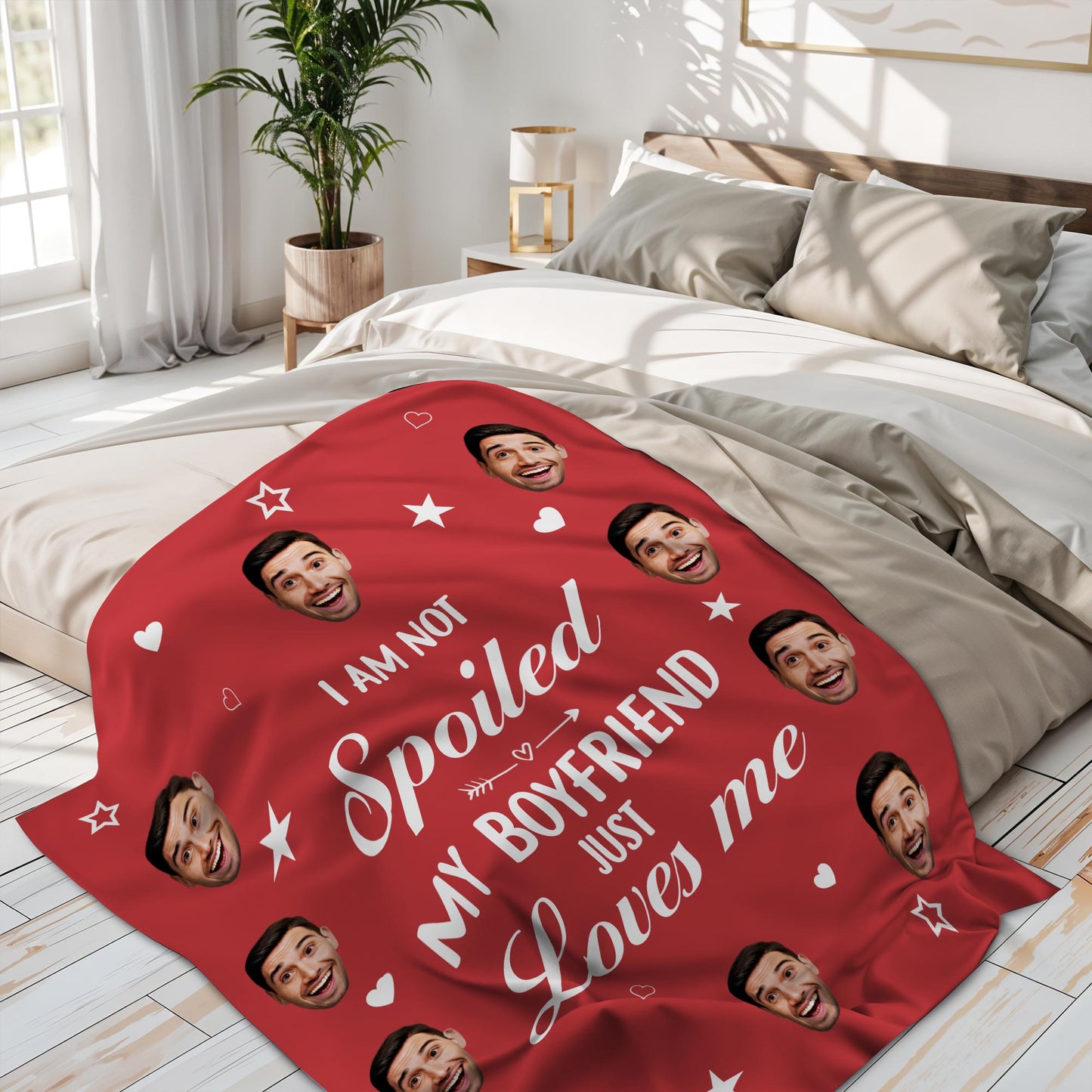 I Am Not Spoiled, My Boyfriend Just Loves Me, Faces With Hearts And Stars