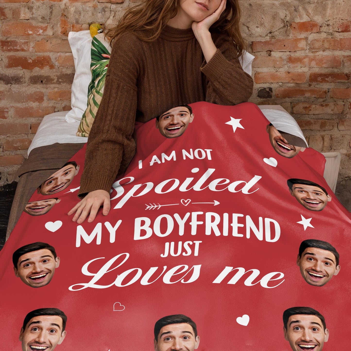 I Am Not Spoiled, My Boyfriend Just Loves Me, Faces With Hearts And Stars