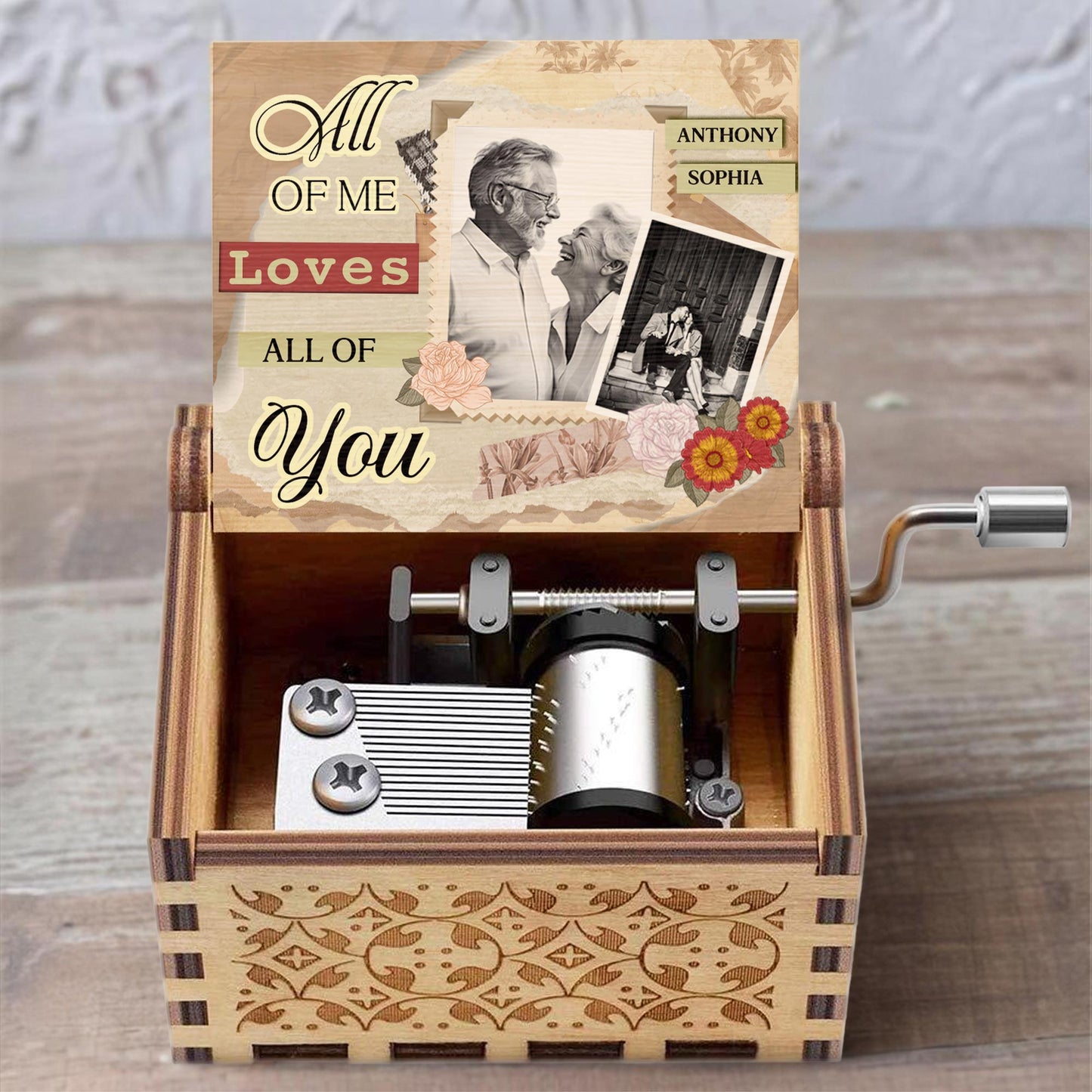 All Of Me Loves All Of You, Flowers and Vintage Photos