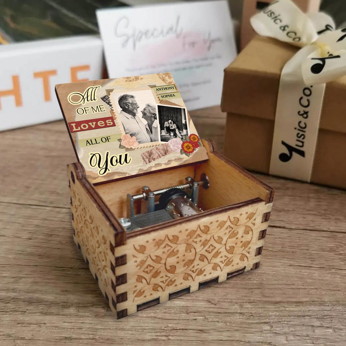All Of Me Loves All Of You, Flowers and Vintage Photos