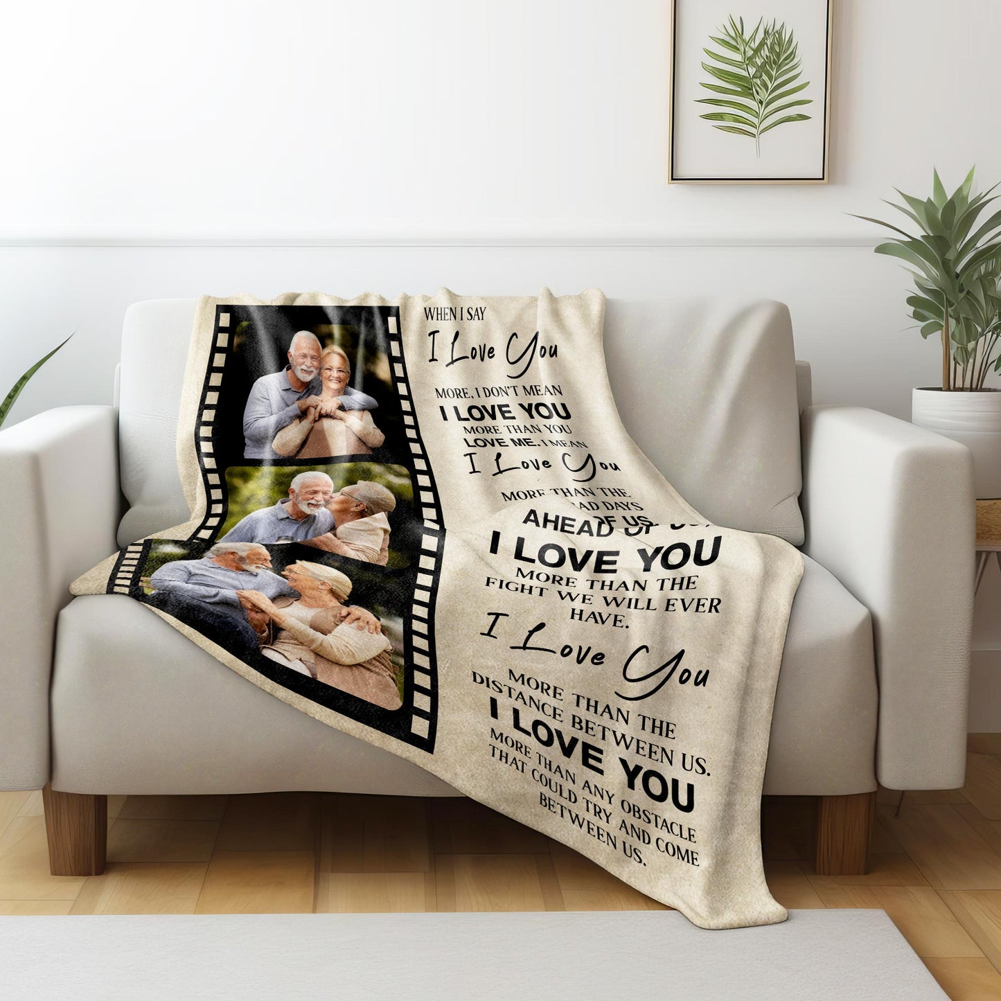 I Love You More Than Any Obstacle, Film Strip Design