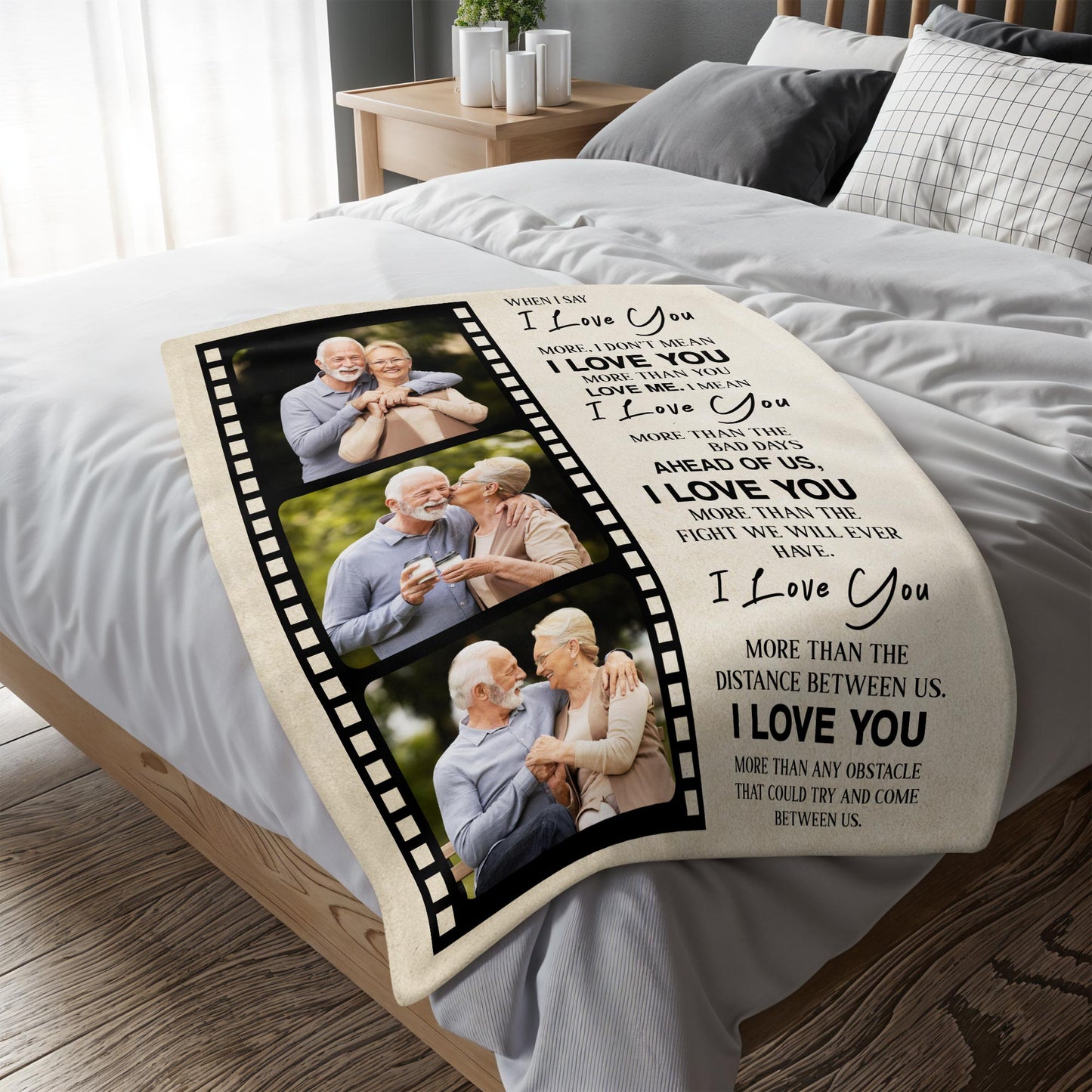 I Love You More Than Any Obstacle, Film Strip Design