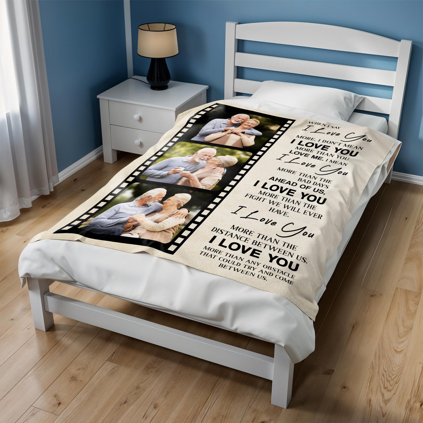 I Love You More Than Any Obstacle, Film Strip Design