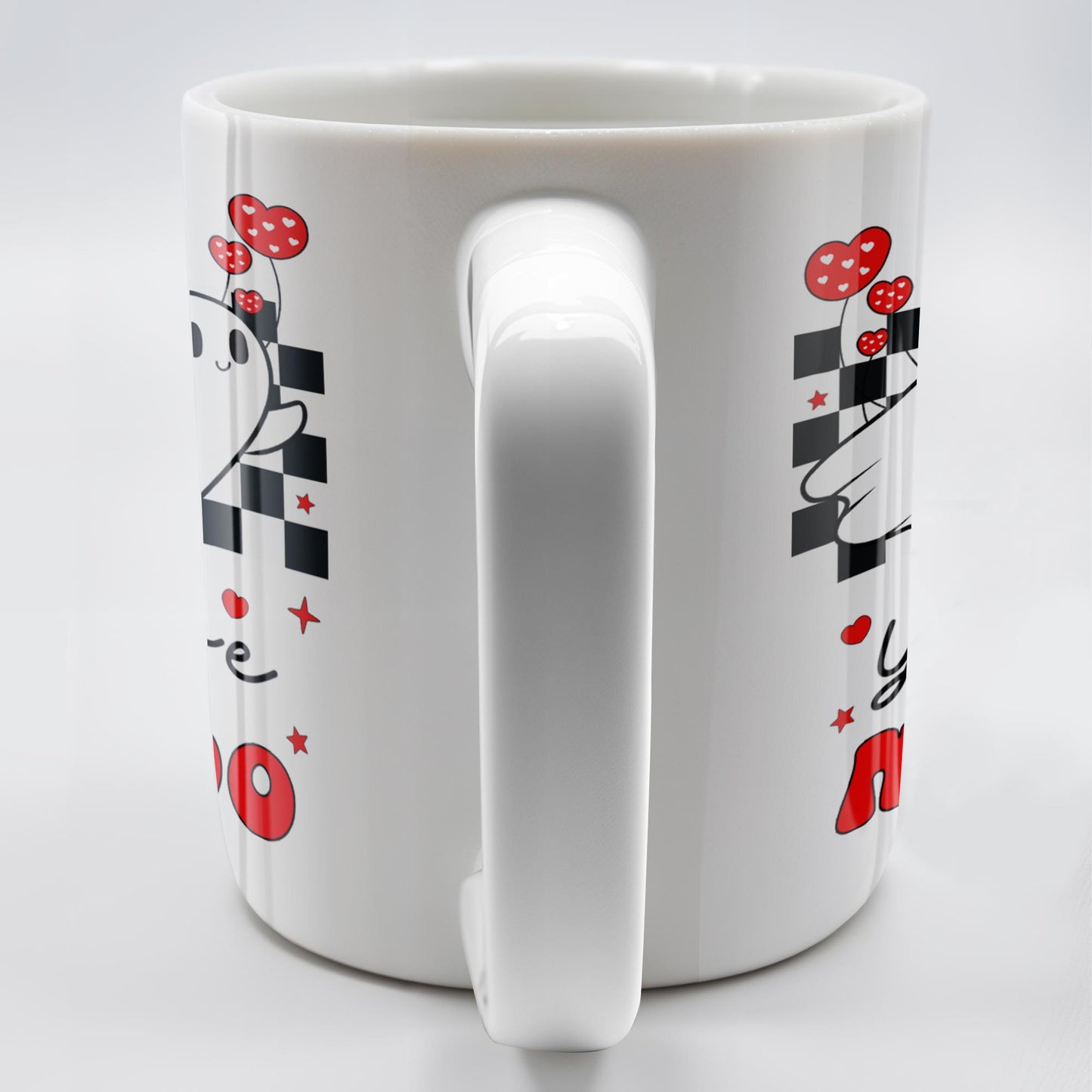 You Are My Boo Ghosts And Hearts Mug Design