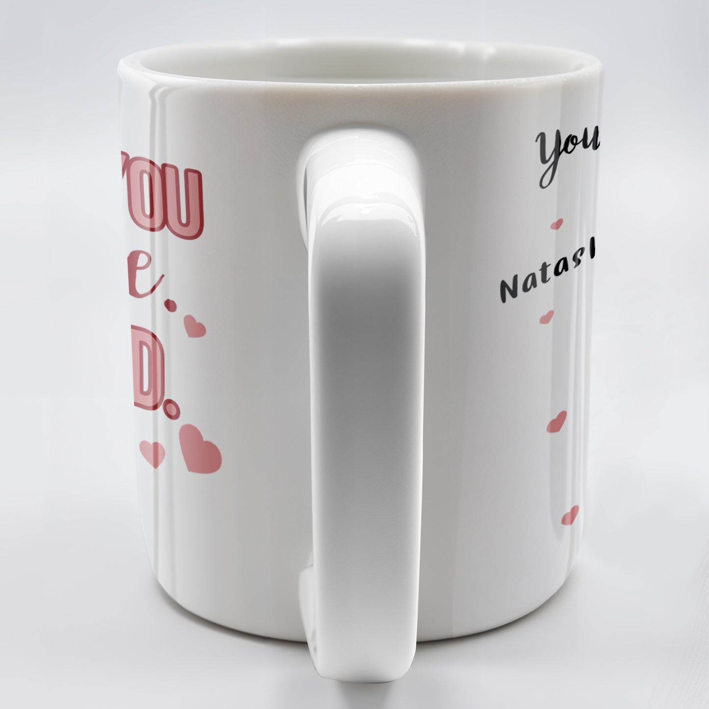 You Are My Person, I Love You More Couple Mug