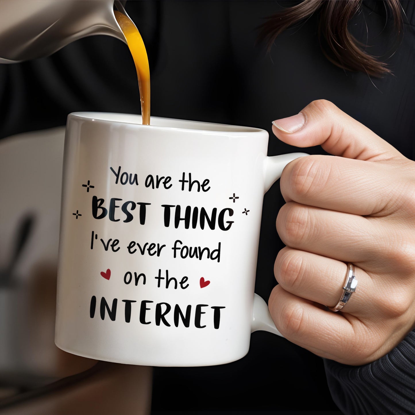 Best Thing Found On The Internet Couple Mug