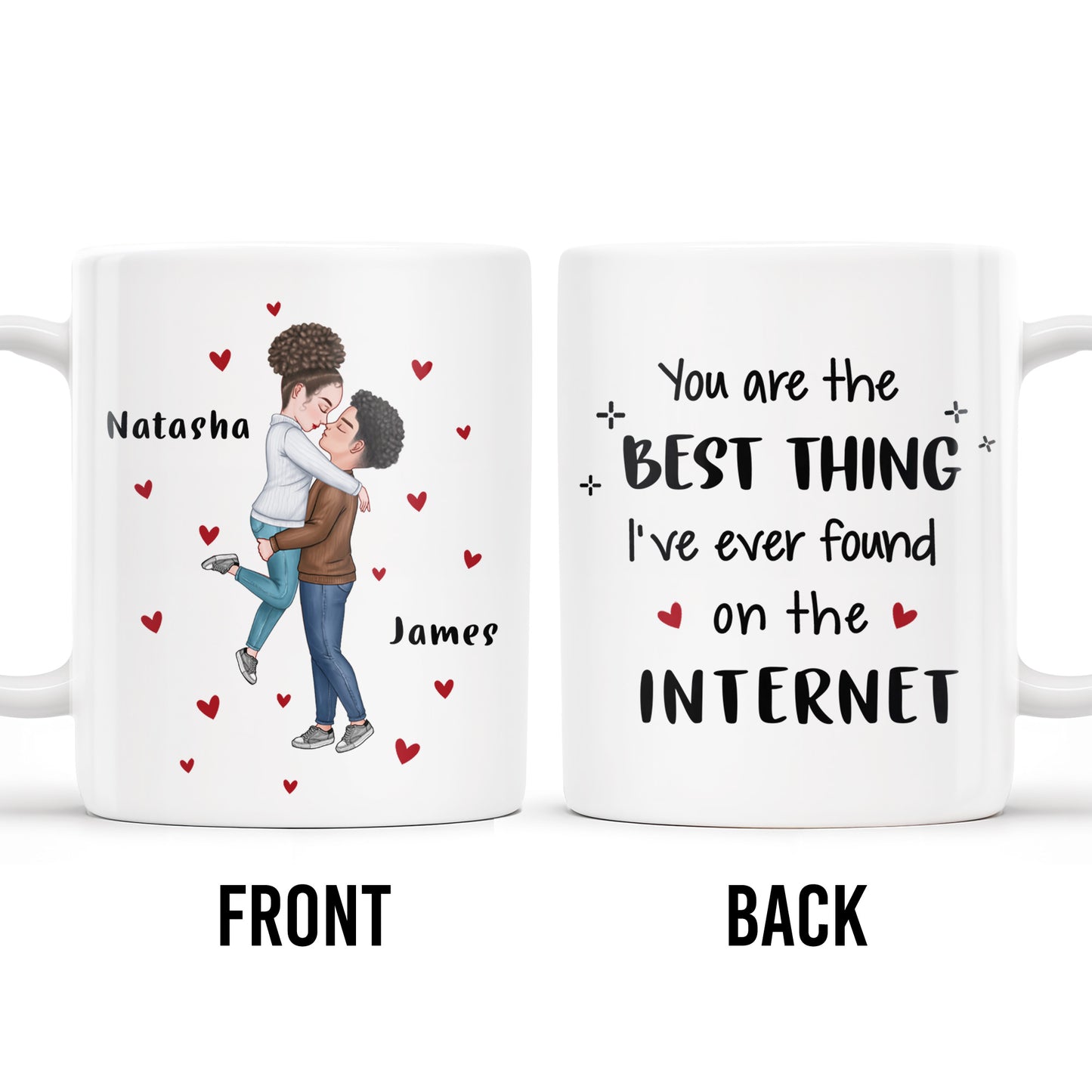 Best Thing Found On The Internet Couple Mug