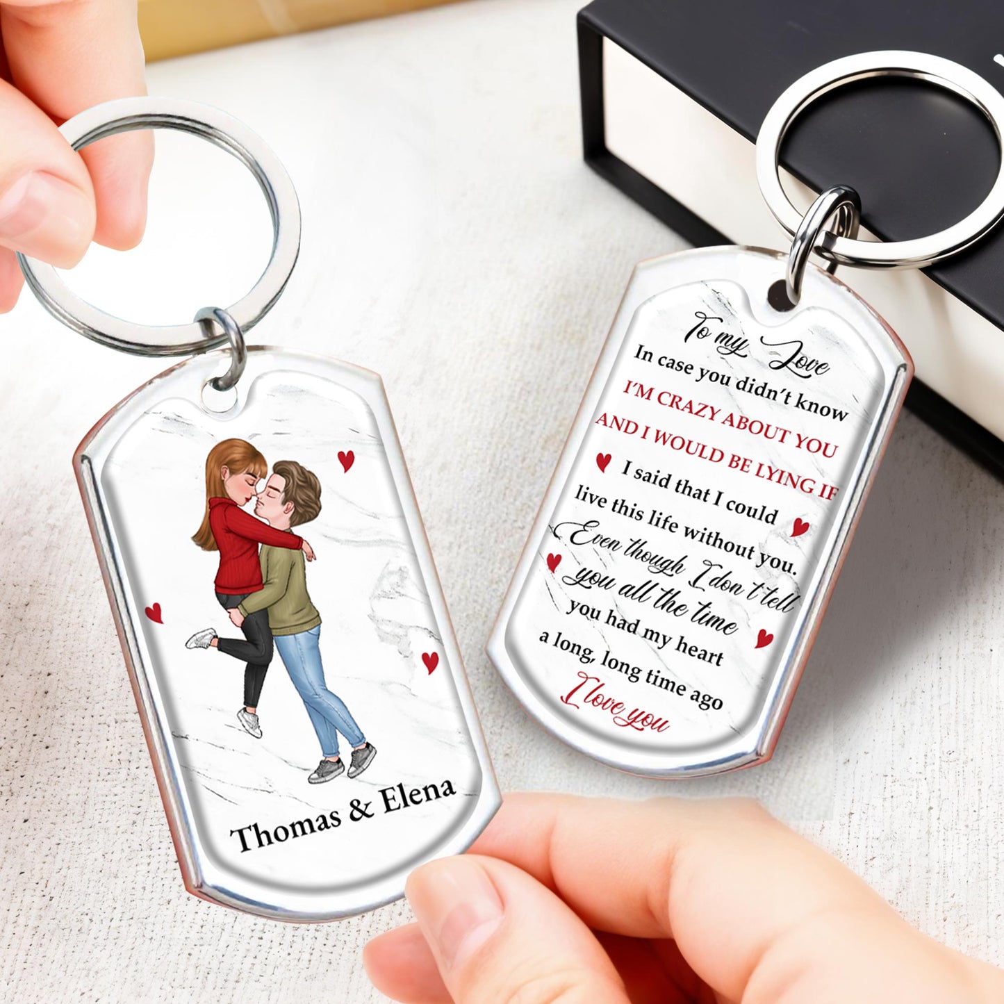 I'm Crazy About You, Love You Forever Couple Design