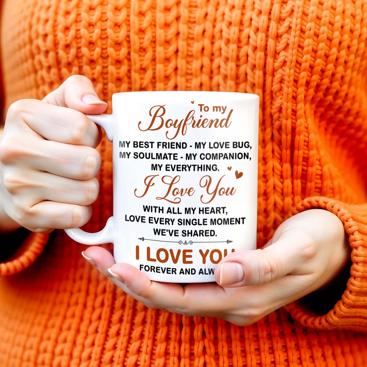 To My Boyfriend Soulmate And Companion Love Message
