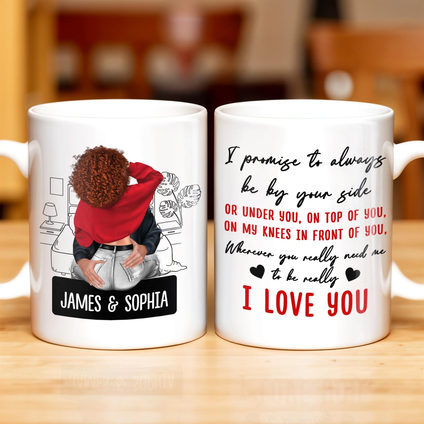 Eternal Promise To Be By Your Side, Romantic Couple Design