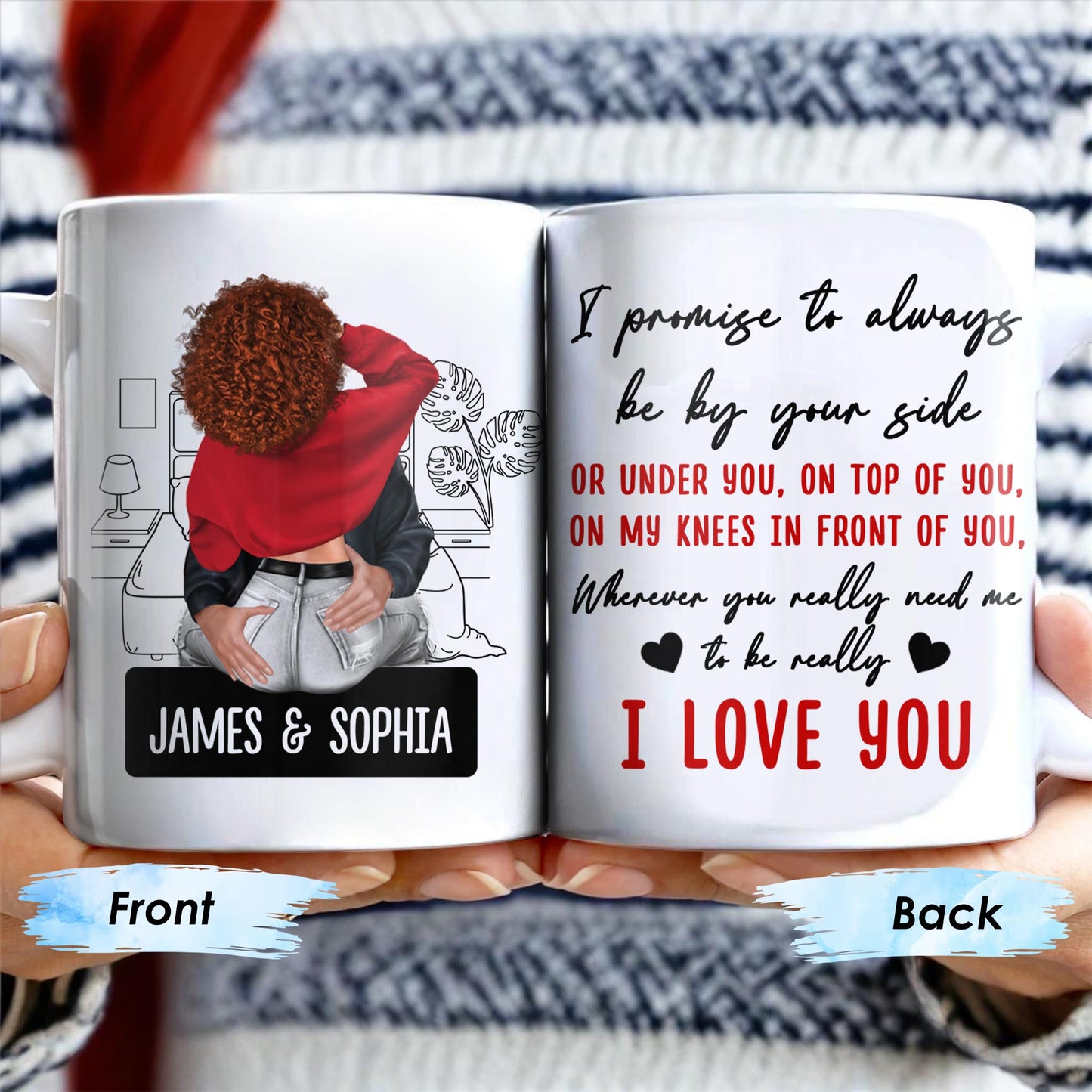 Eternal Promise To Be By Your Side, Romantic Couple Design