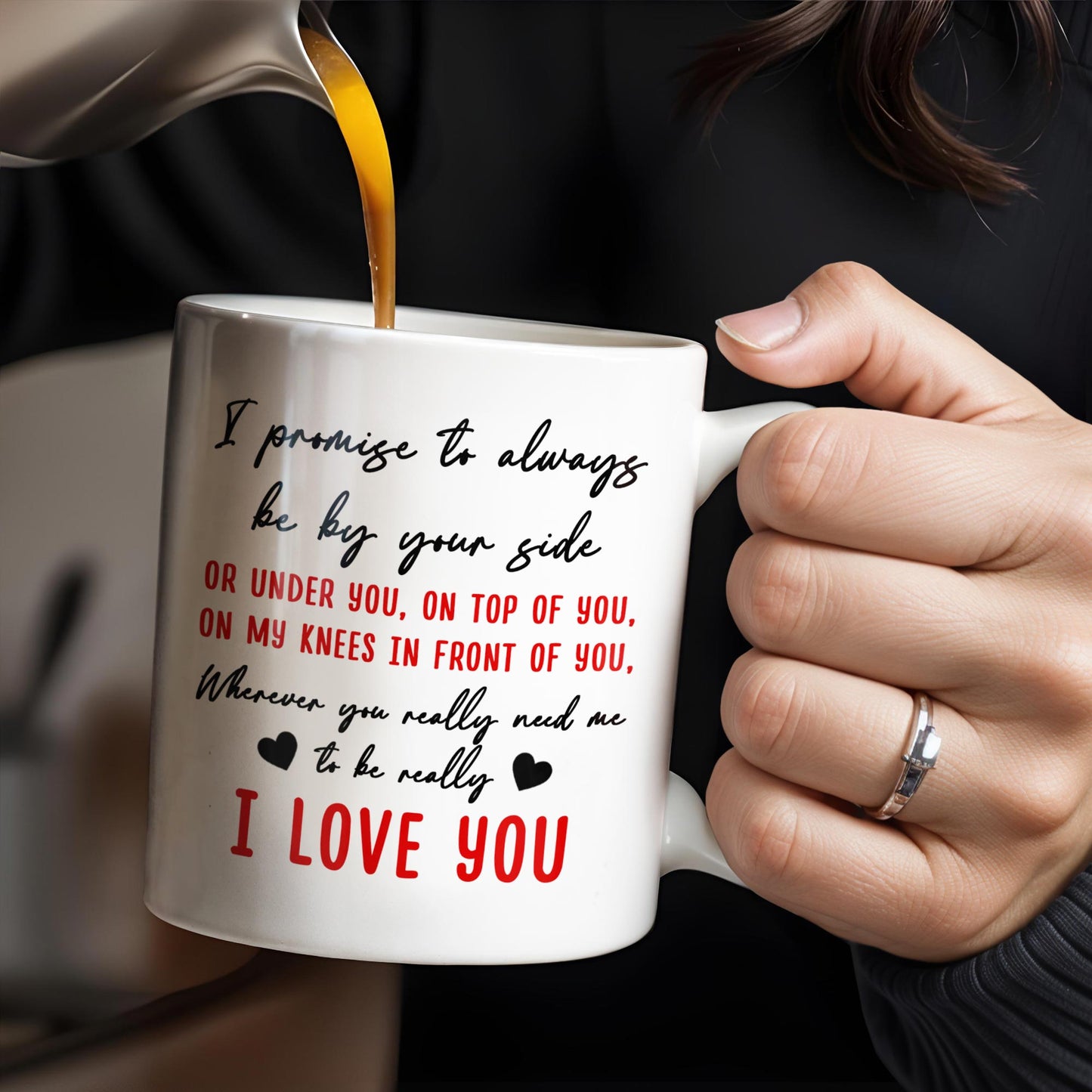 Eternal Promise To Be By Your Side, Romantic Couple Design