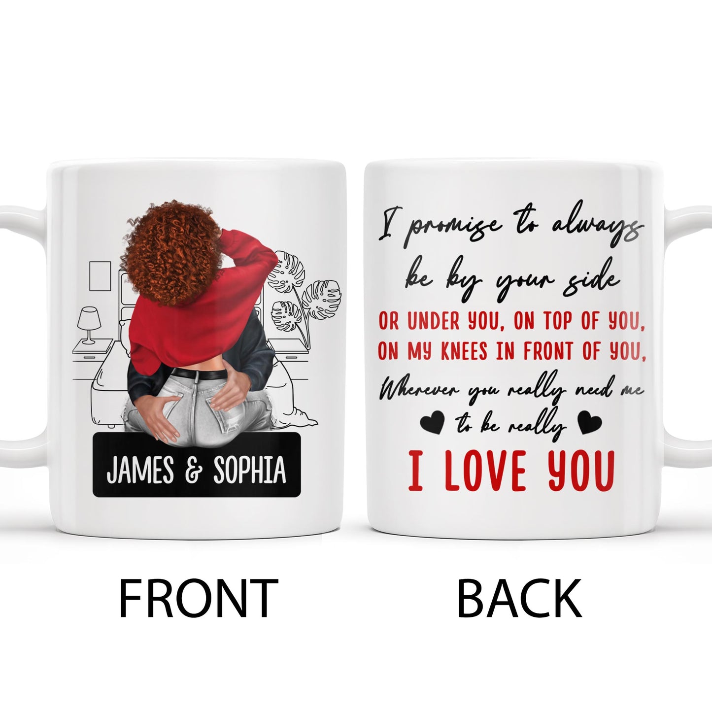 Eternal Promise To Be By Your Side, Romantic Couple Design