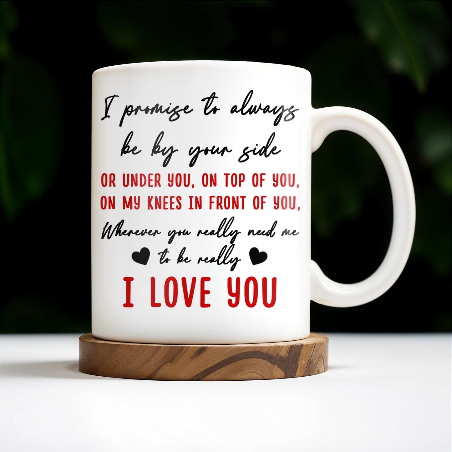 Eternal Promise To Be By Your Side, Romantic Couple Design