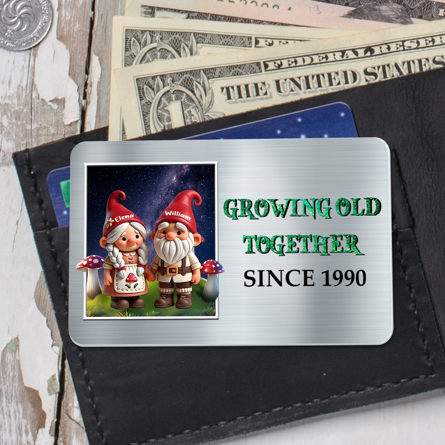 Growing Old Together Gnome Couple Design