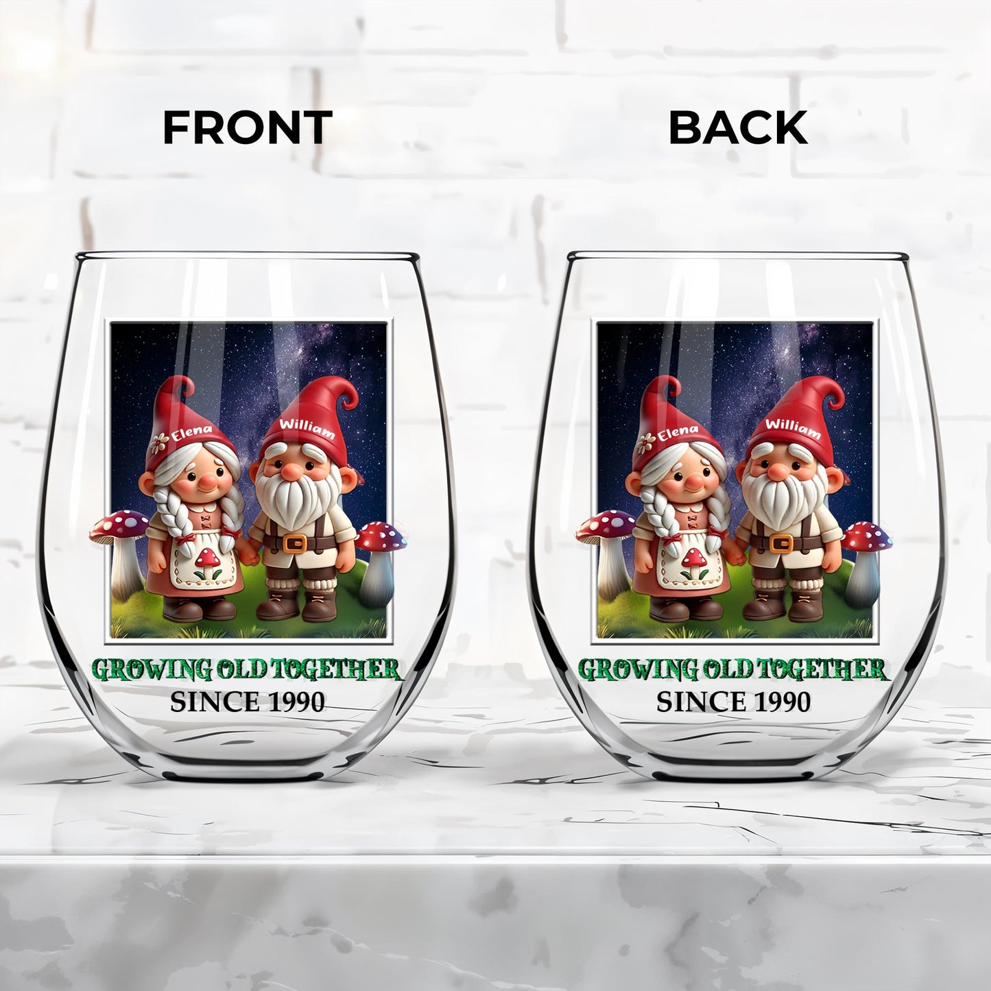 Growing Old Together With Enchanting Gnomes