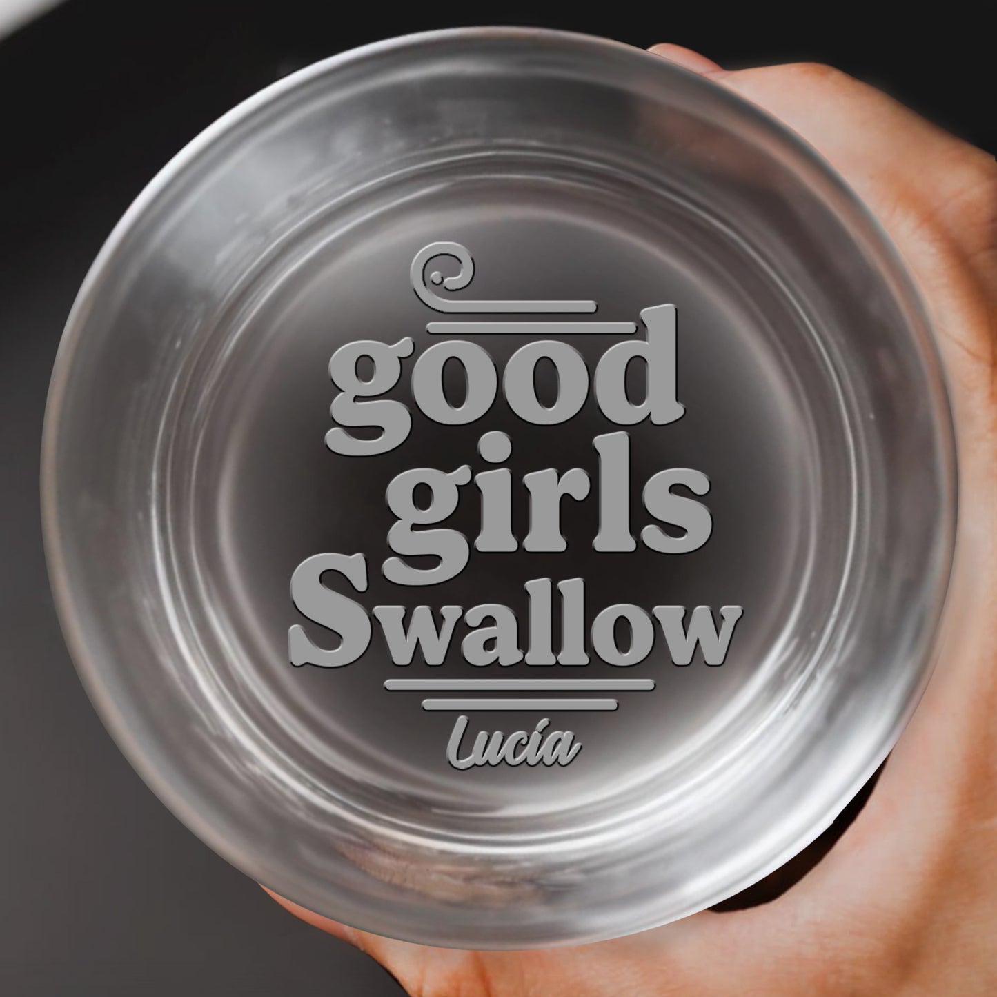 Celebrate Unapologetic Confidence Engraved Glass