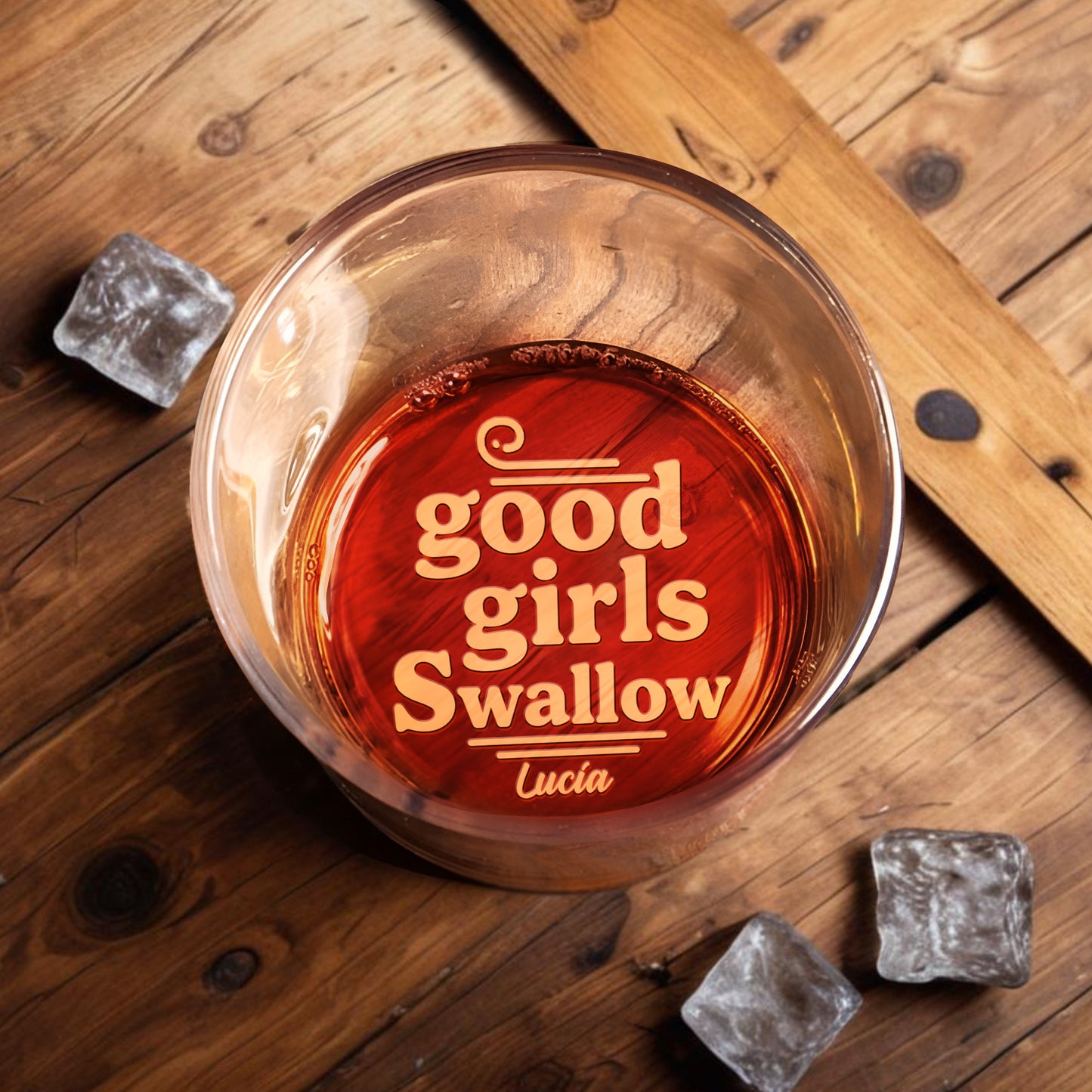 Celebrate Unapologetic Confidence Engraved Glass
