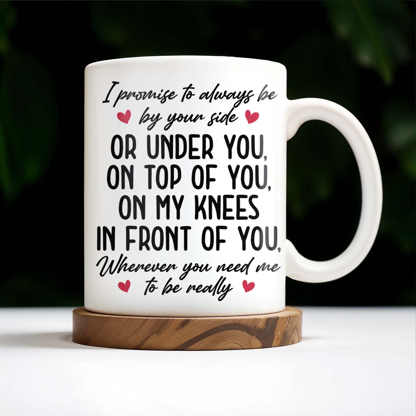 Romantic Commitment Message With Couple And Cityscape