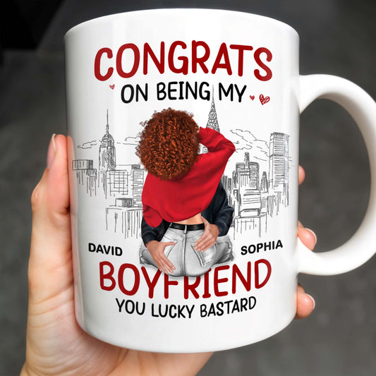 Congrats On Being My Boyfriend Cityscape Design