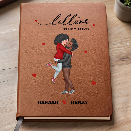 Letters To My Love Featuring Hearts And Couple