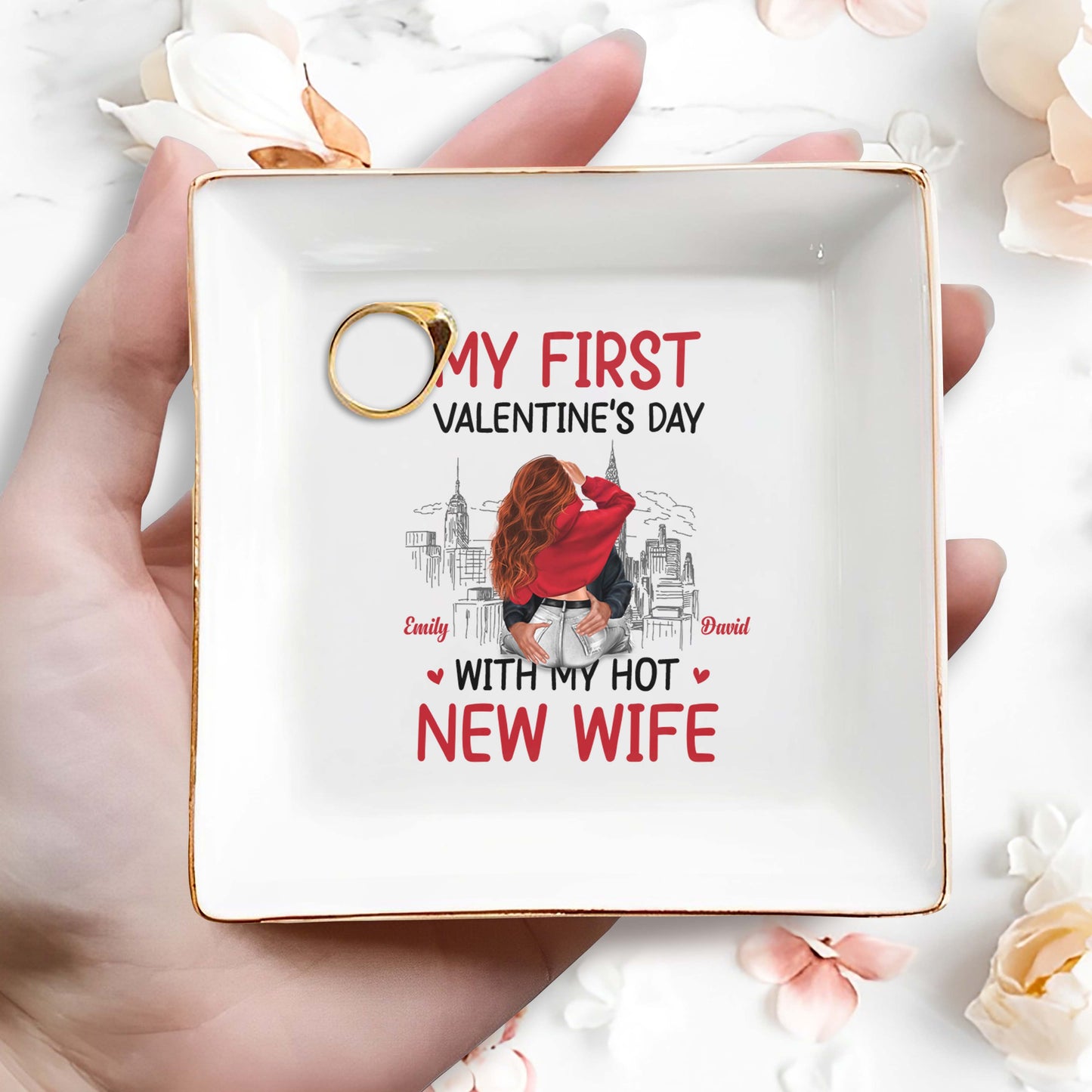 My First Valentine's Day With My New Wife and Cityscape