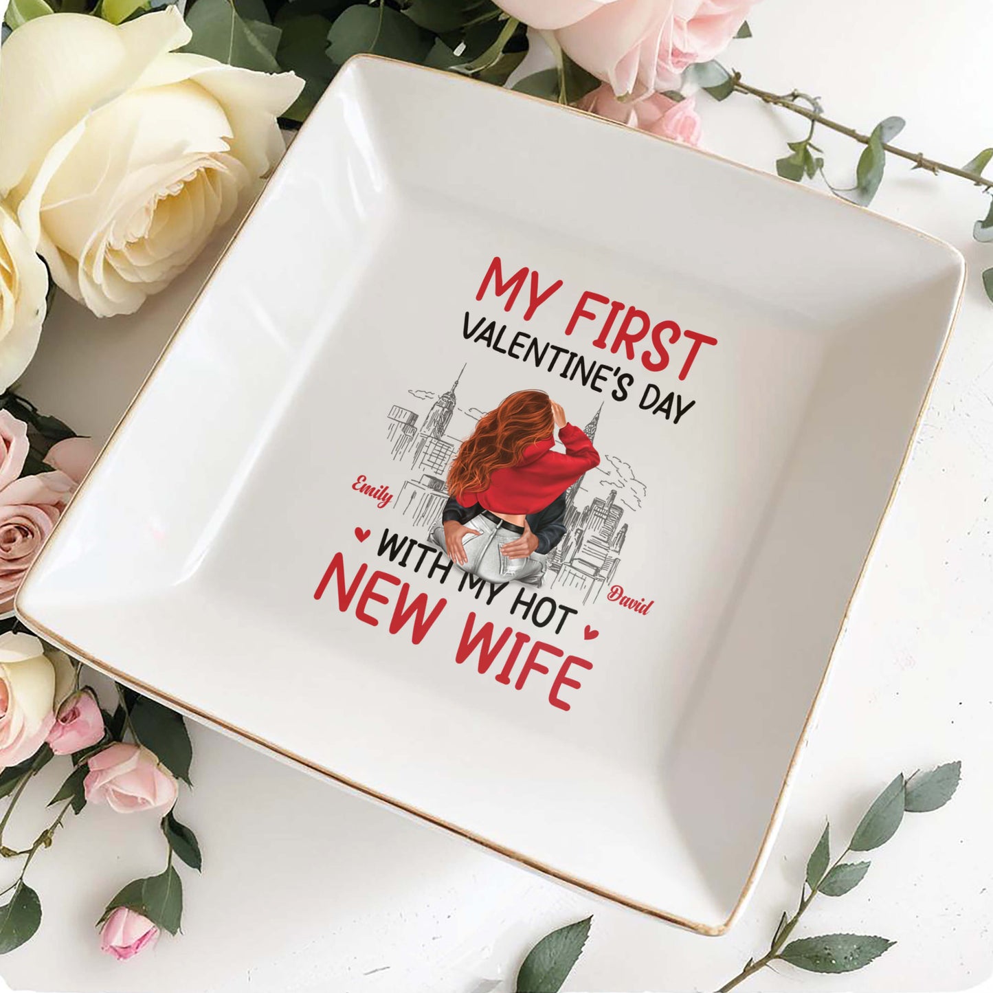 My First Valentine's Day With My New Wife and Cityscape