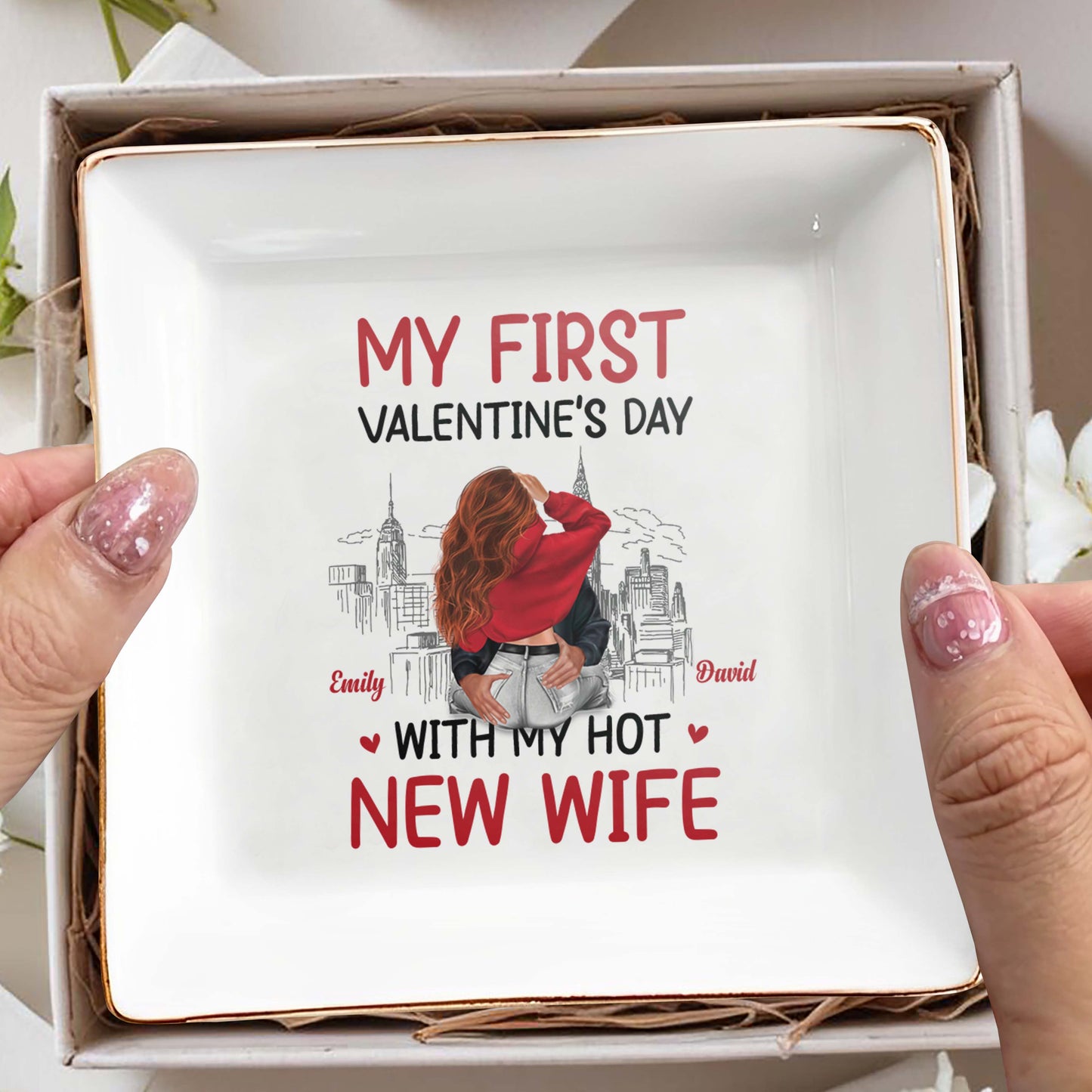 My First Valentine's Day With My New Wife and Cityscape