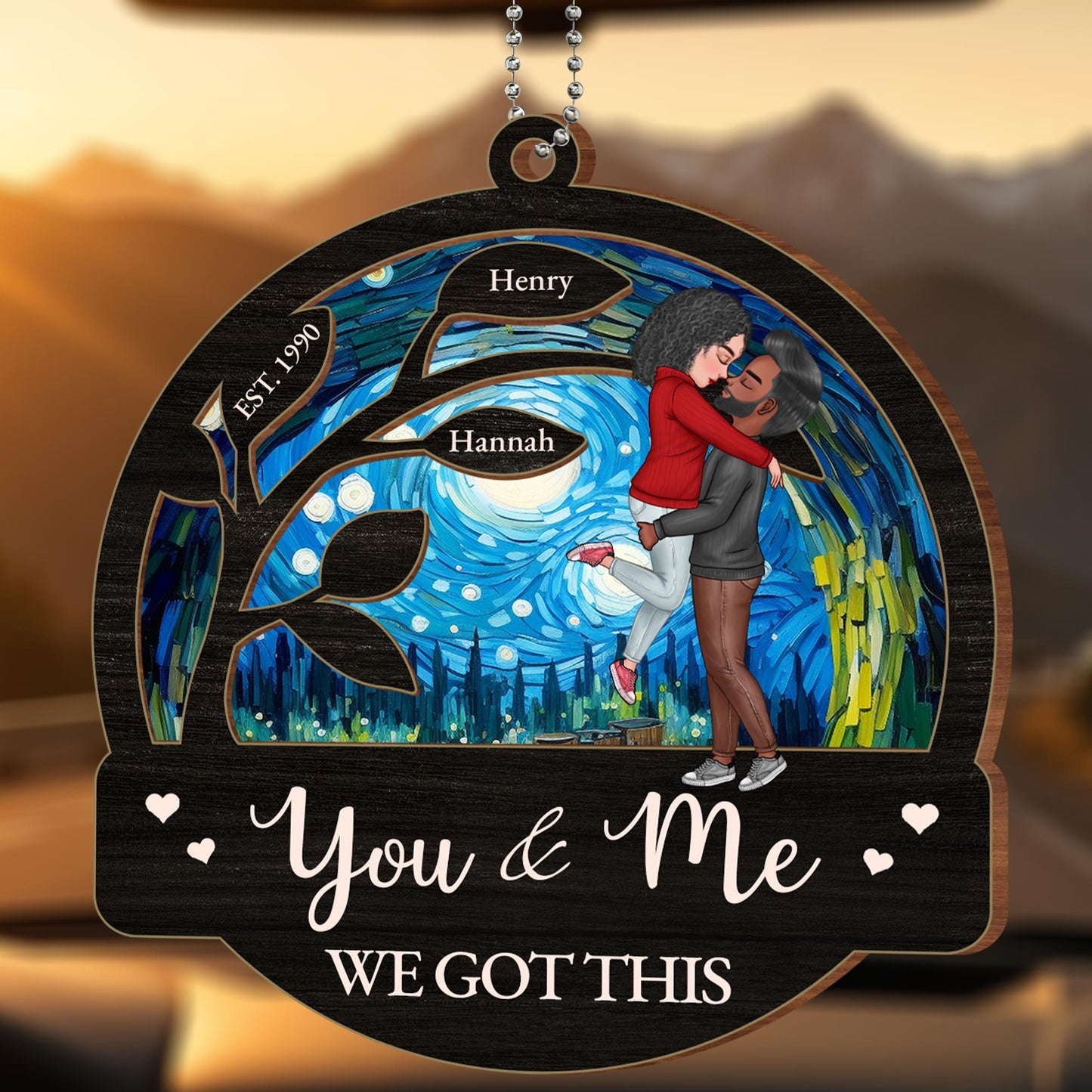 You & Me, We Got This, Starry Night Couple Design