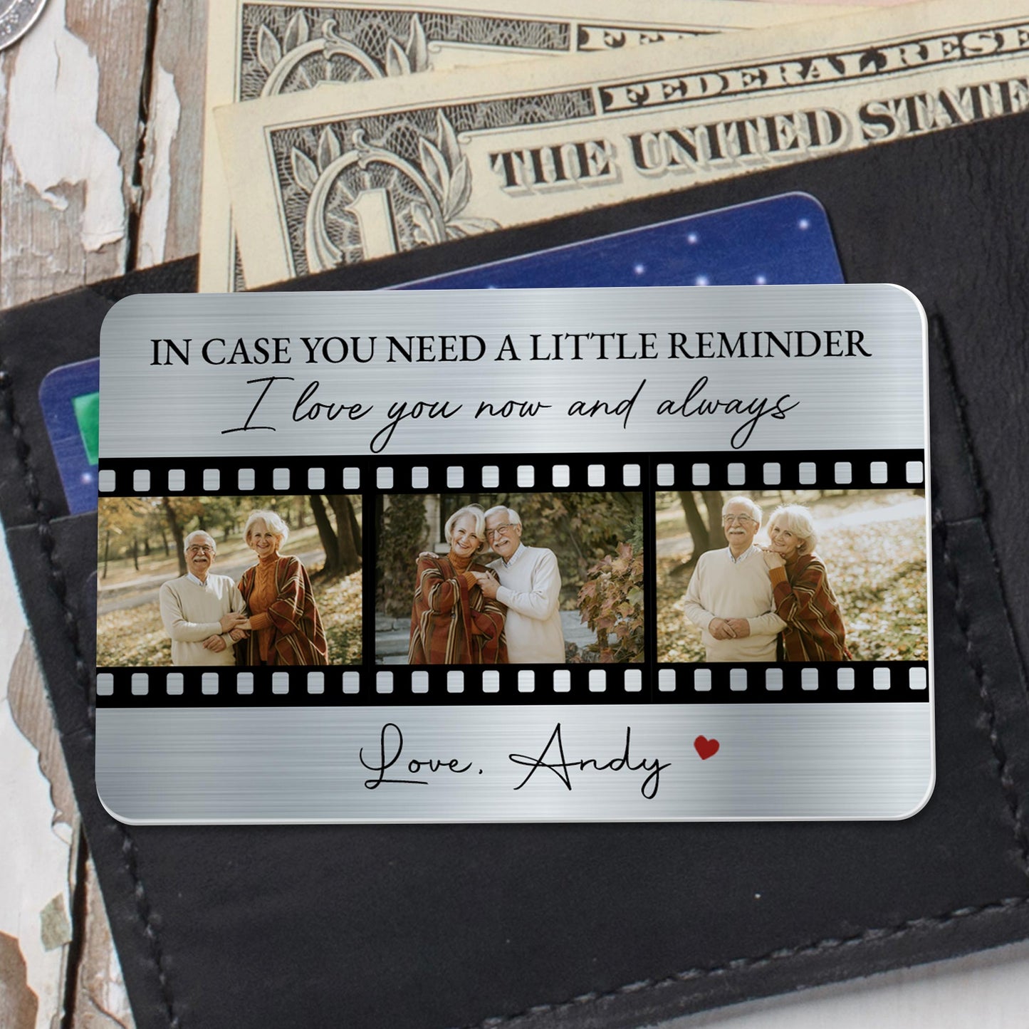 In Case You Need A Reminder Love You Now And Always Film Strip Design