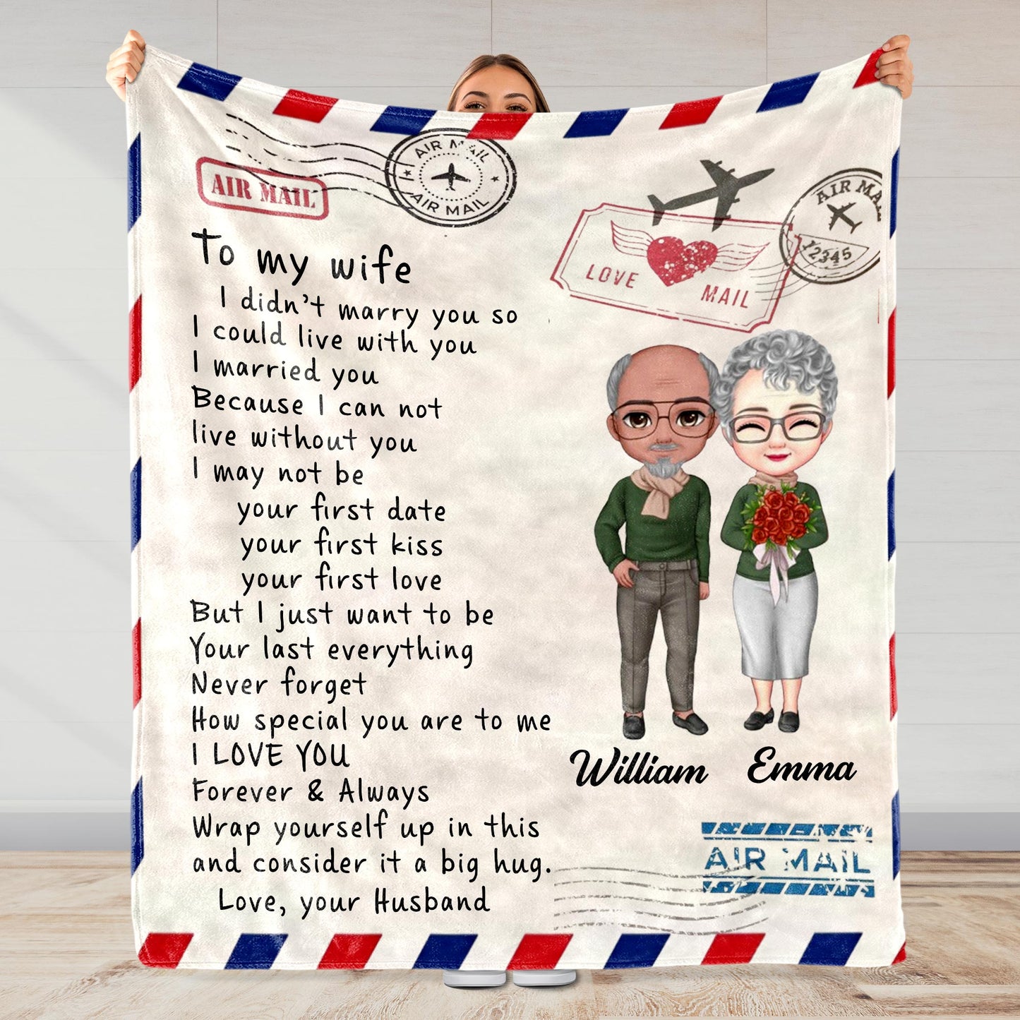 Wrap Yourself Up In This Big Hug From Your Husband
