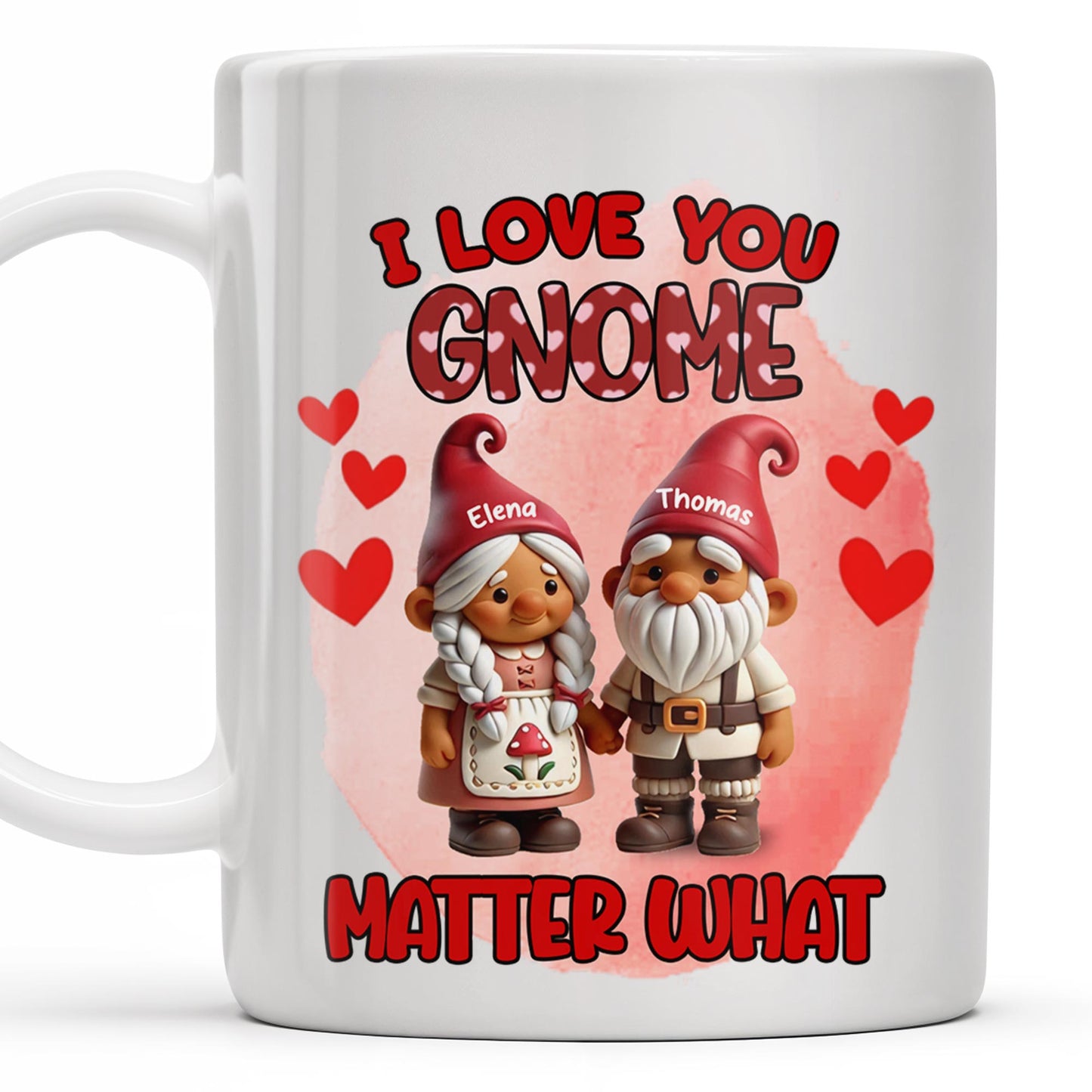 I Love You Gnome Matter What Cute Couple Gnomes