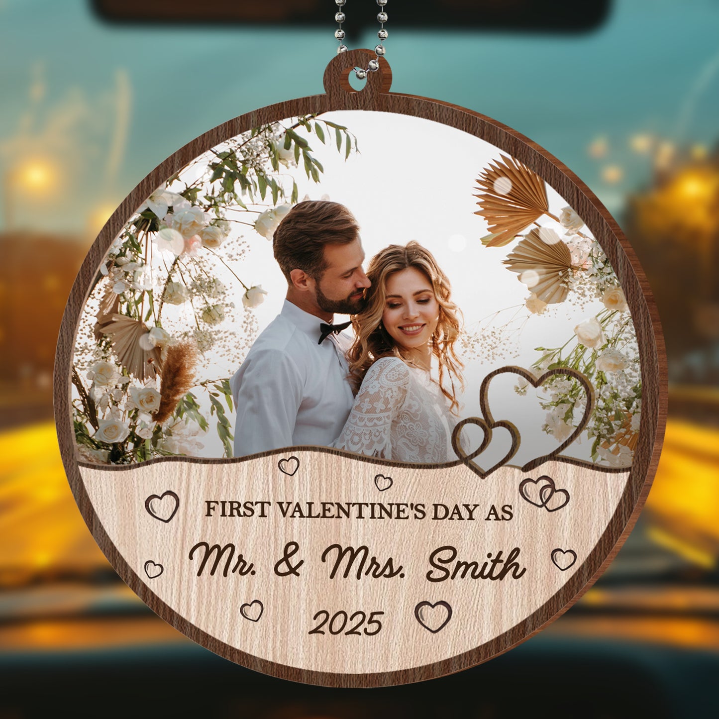 First Valentine's Day As Mr and Mrs, Couples Frame