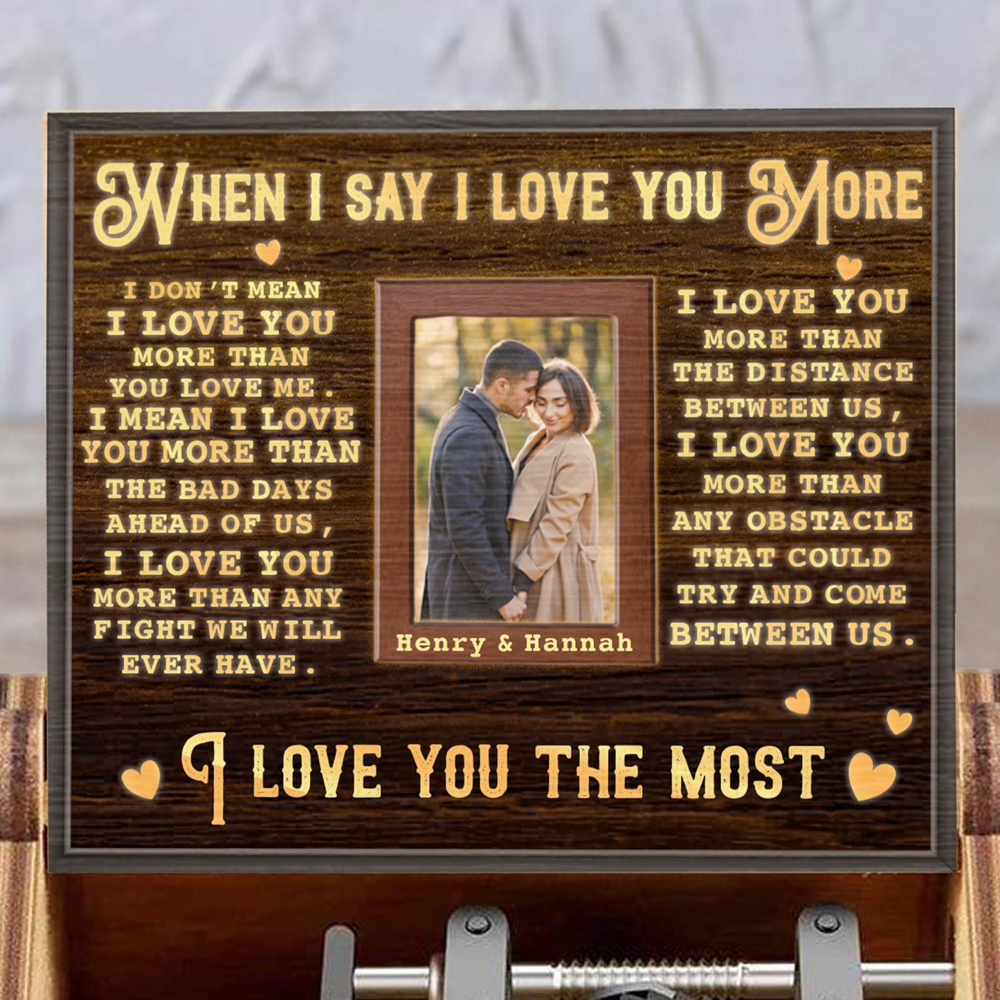 Enduring Love Quote With Heart Design