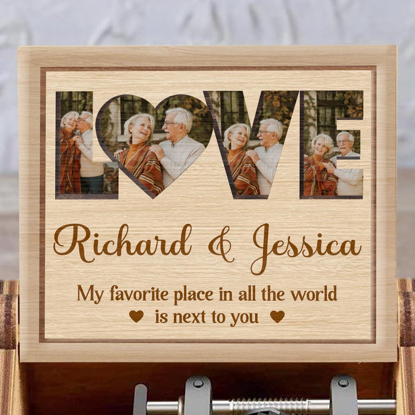 My Favorite Place Is Next To You Heart Photos Design