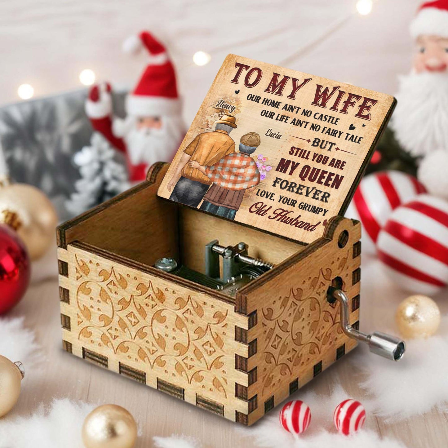 To My Wife You Are My Queen Forever With Couples