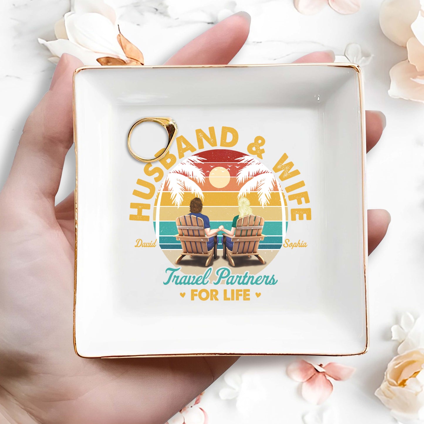 Husband And Wife Travel Partners For Life